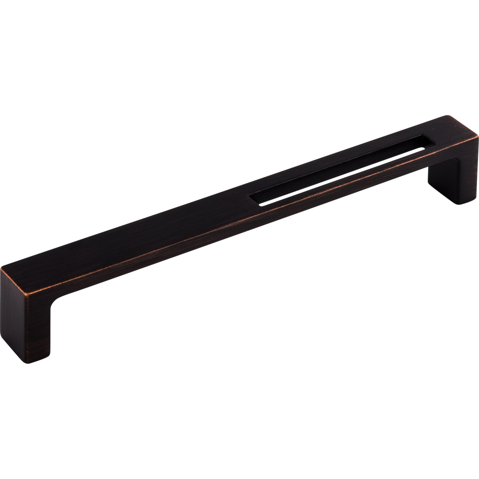 Modern Metro Slot 7" Center to Center Bar Pull - Tuscan Bronze