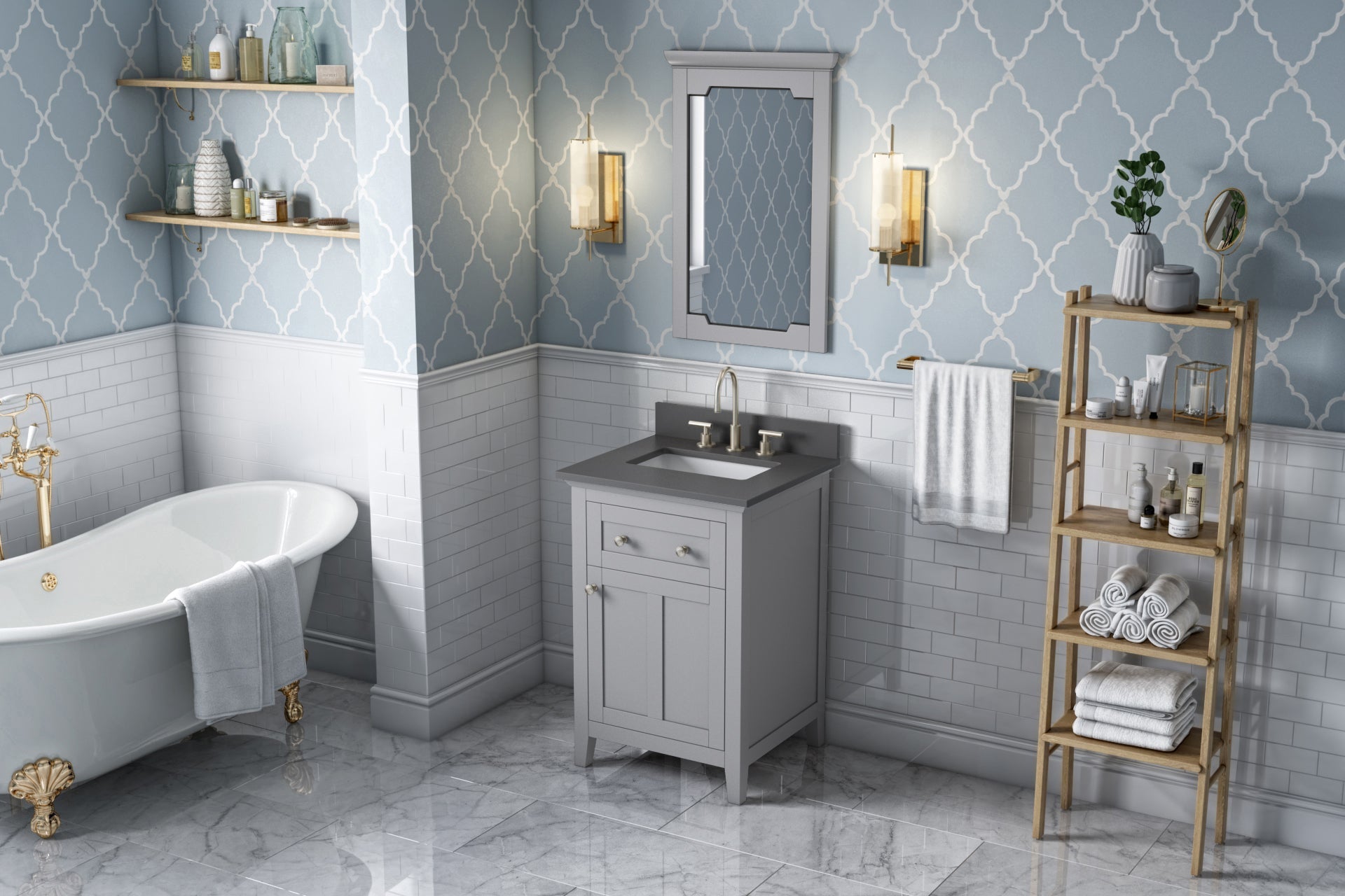 24" Chatham Vanity – Grey