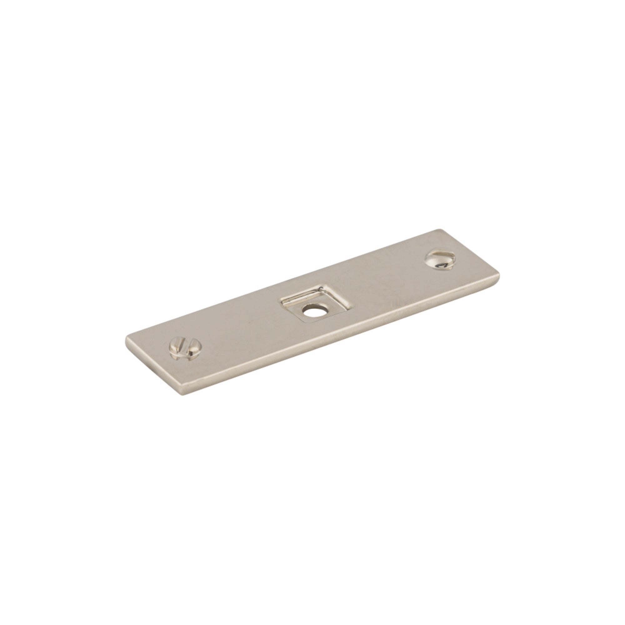 Channing Knob Backplate - Polished Nickel