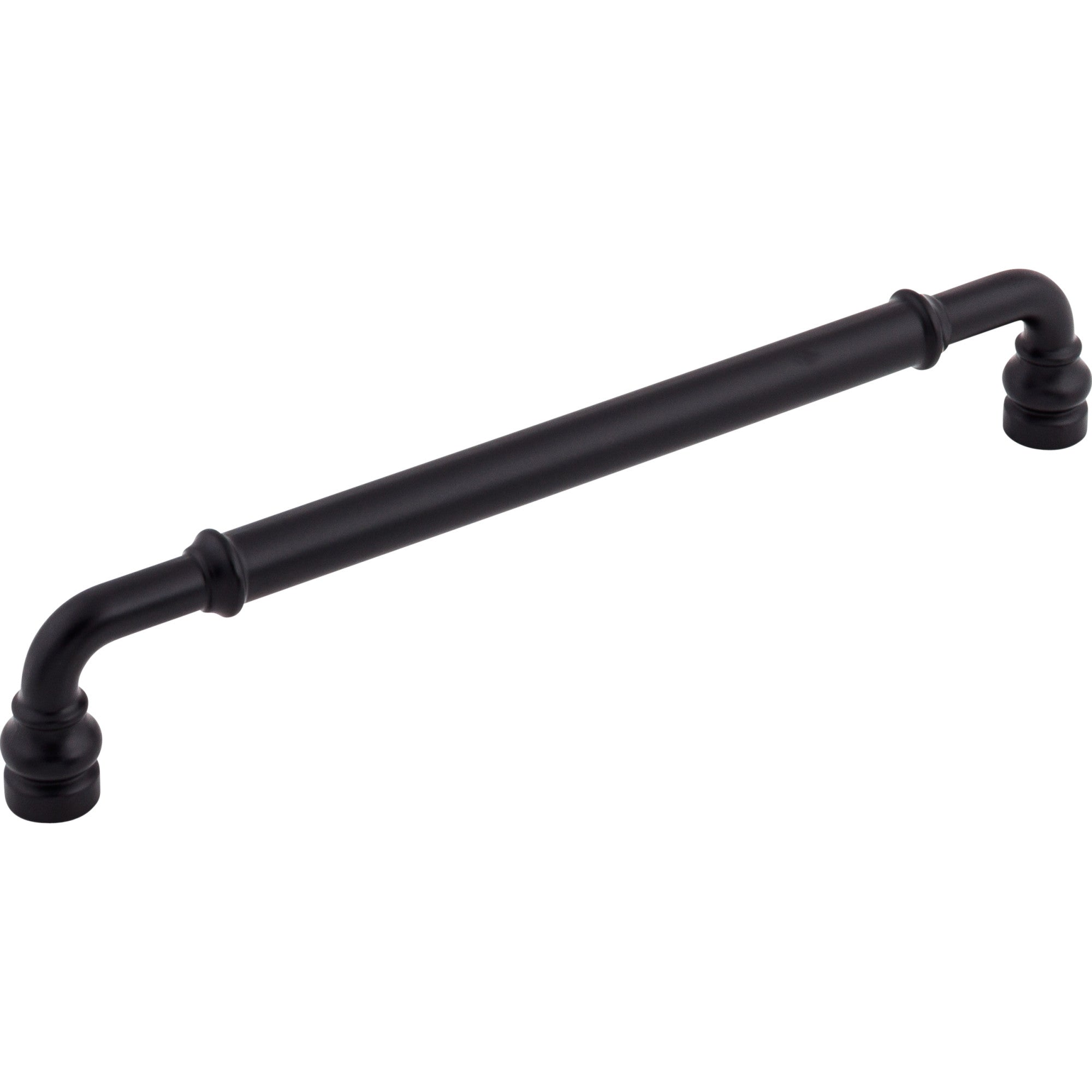 Brixton 7 9/16" Center to Center Bar Pull - Flat Black