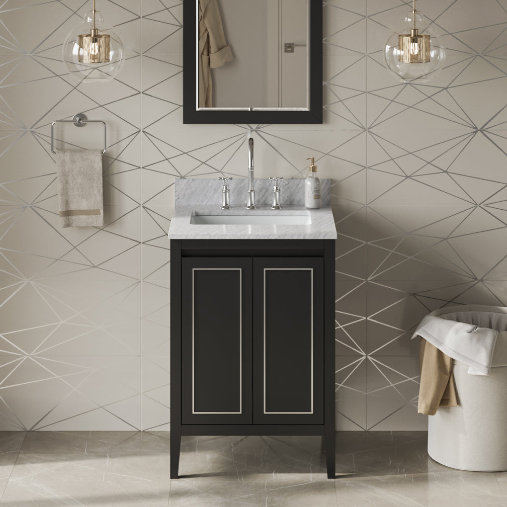 24" Percival Vanity – Black