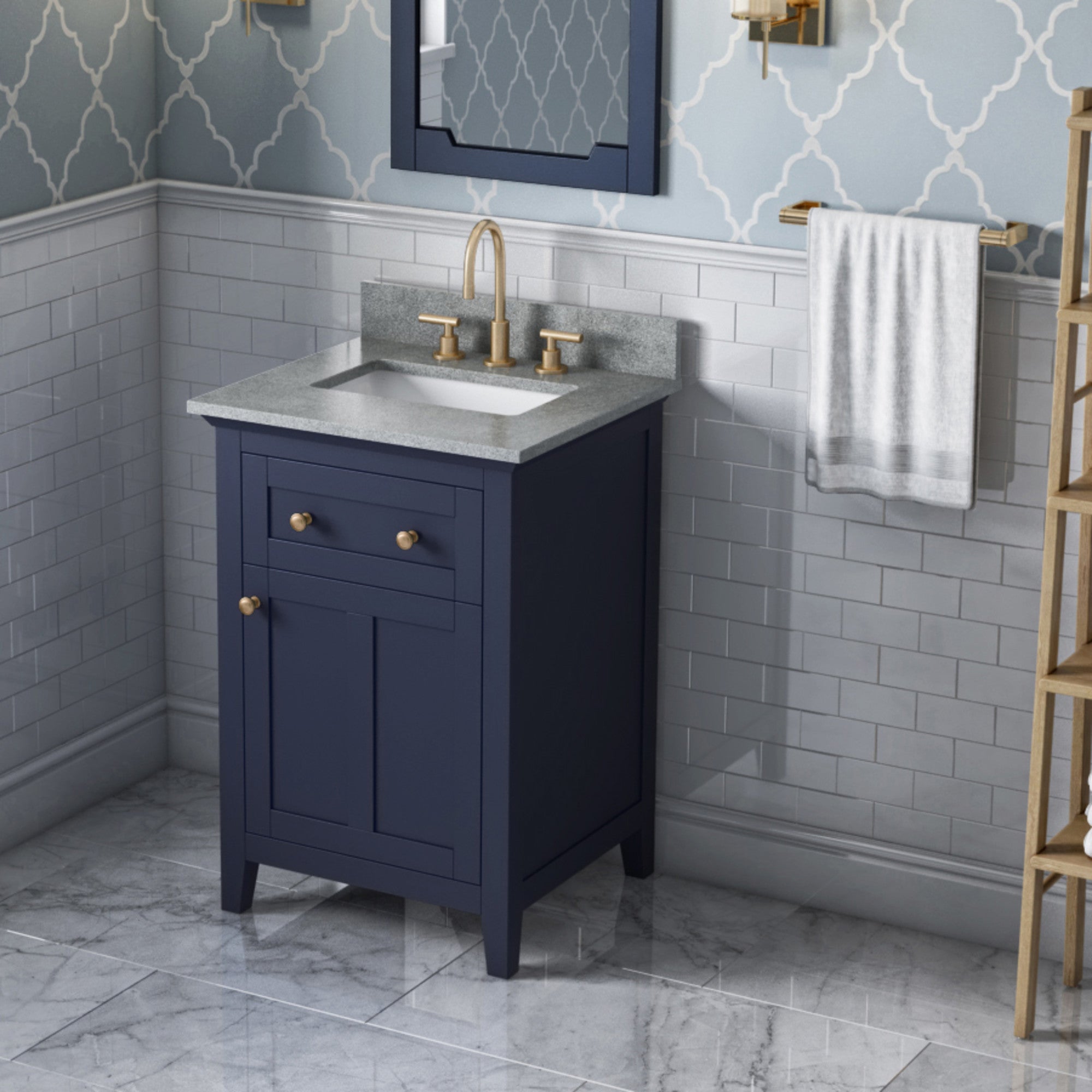 24" Chatham Vanity – Hale Blue