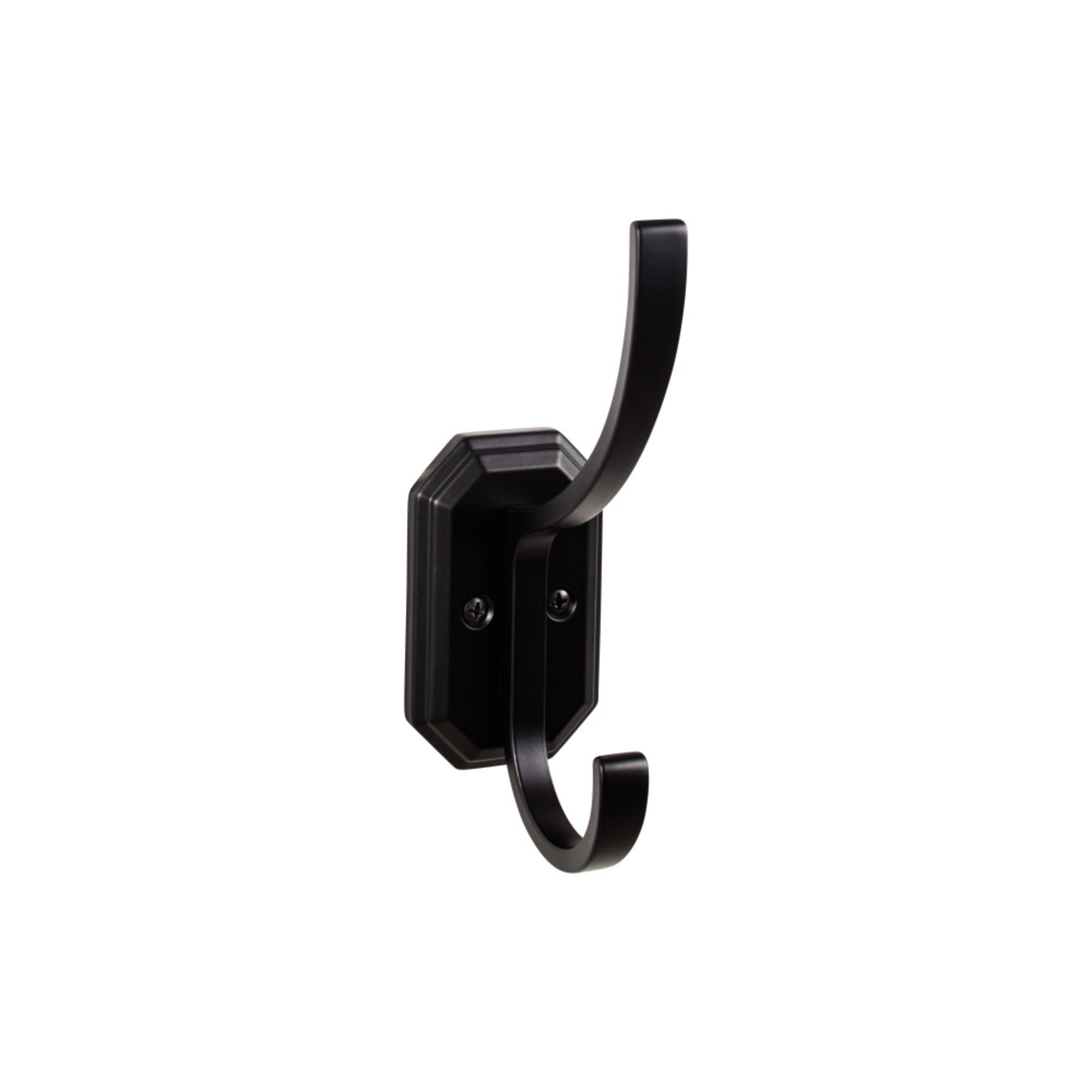 Emerald 6 1/4" Wall Hooks - Flat Black
