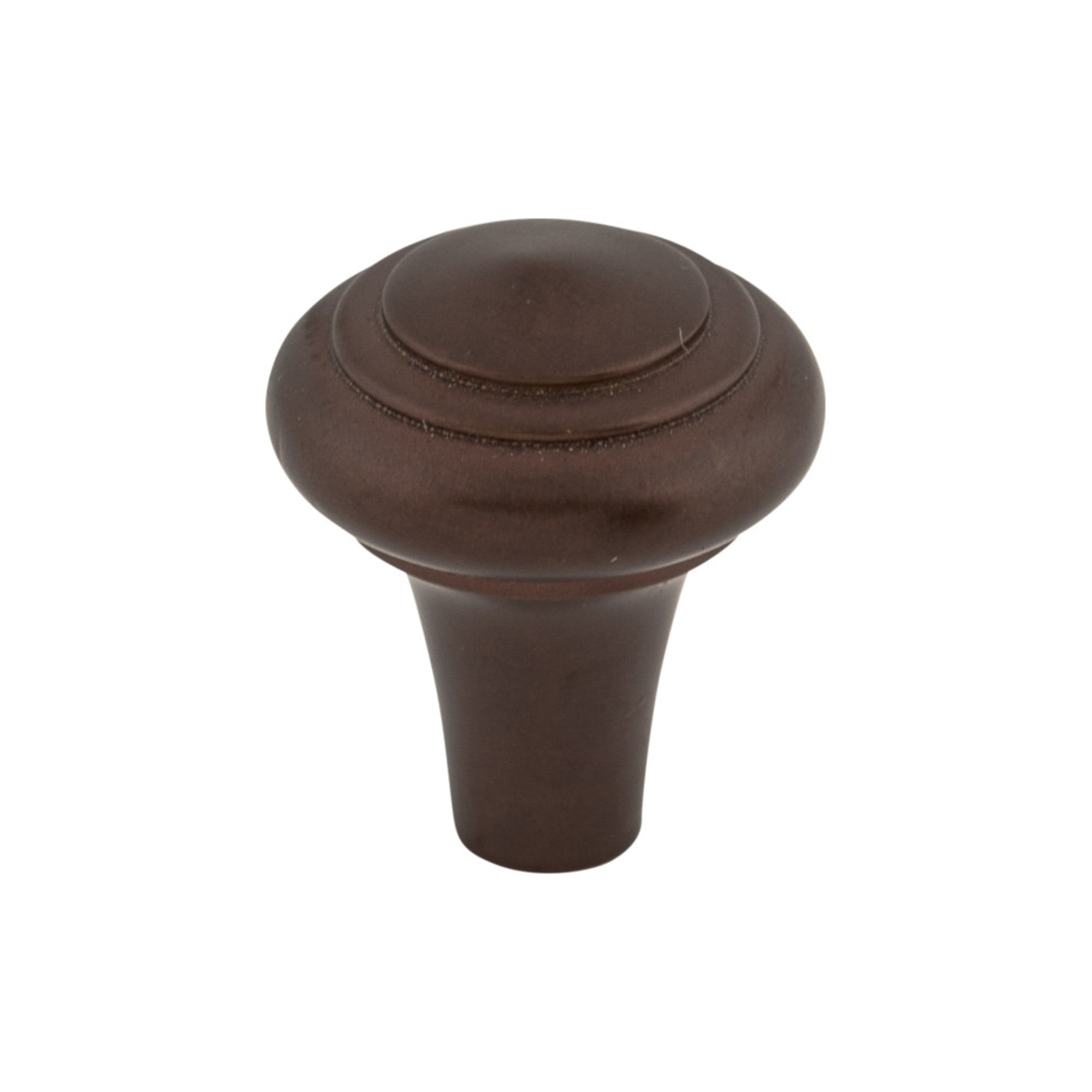 Aspen Peak 1" Diameter Round Knob - Mahogany Bronze