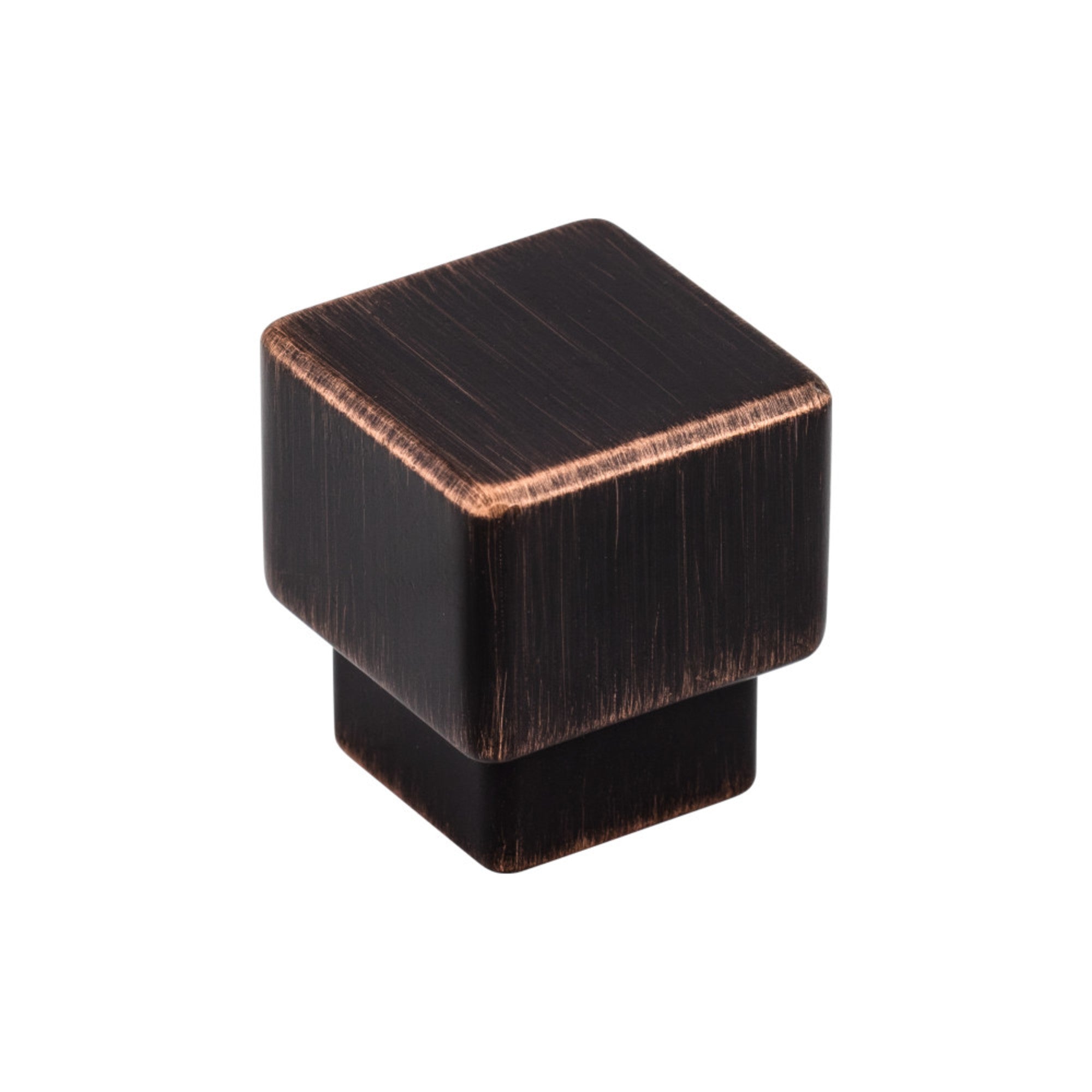 Tapered 1" Length Square Knob - Tuscan Bronze