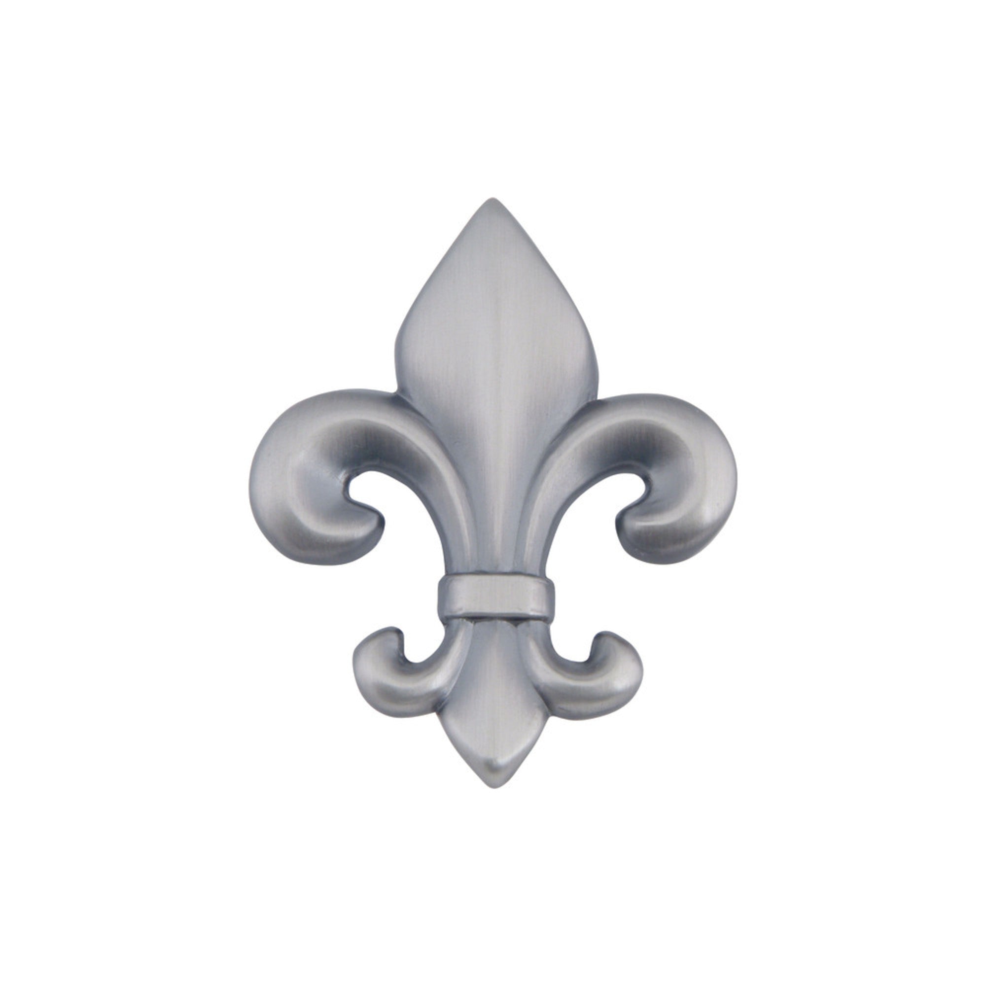 Fleur de lys Novelty Knob - Pewter