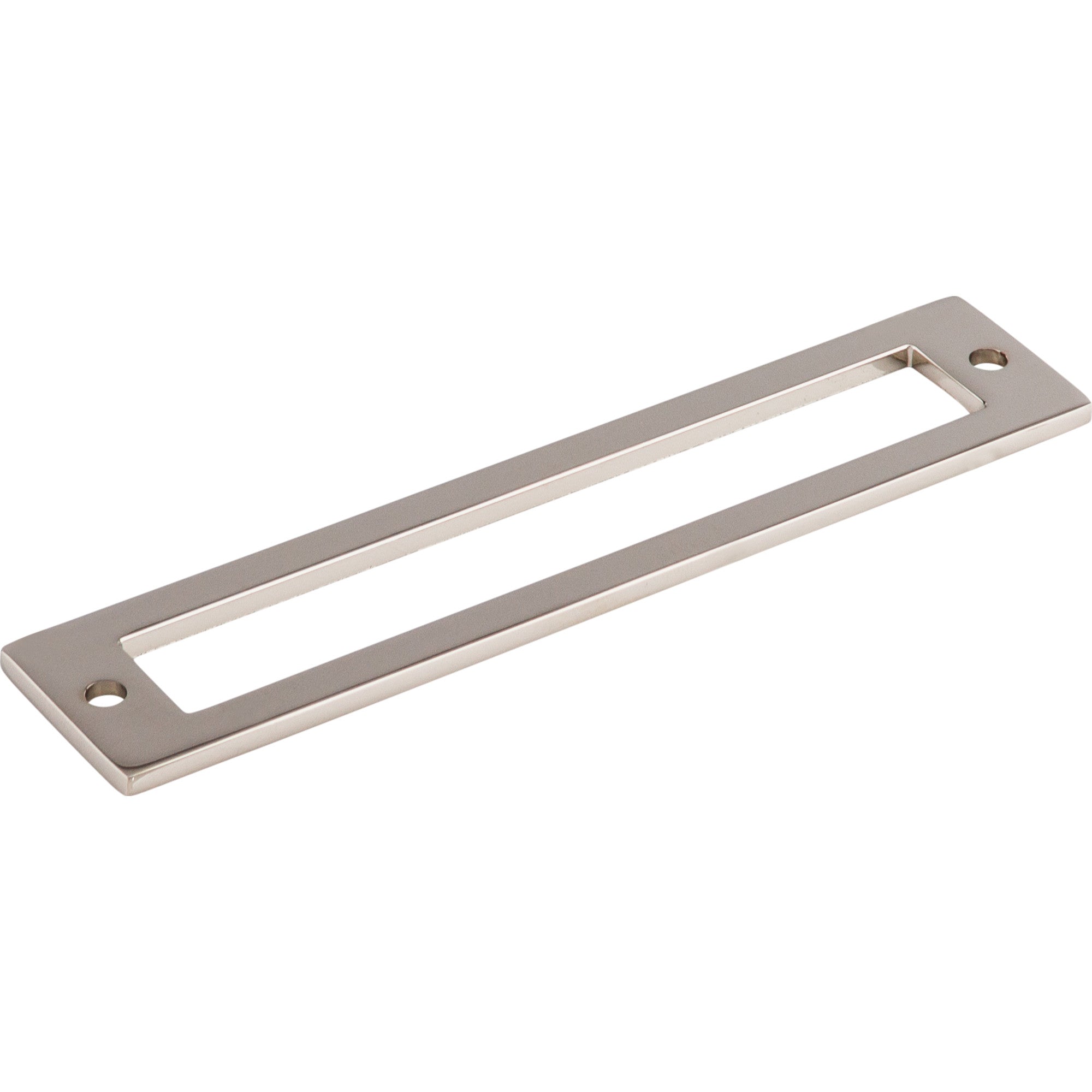 Hollin 5 1/16" Center to Center Pull Backplate - Polished Nickel