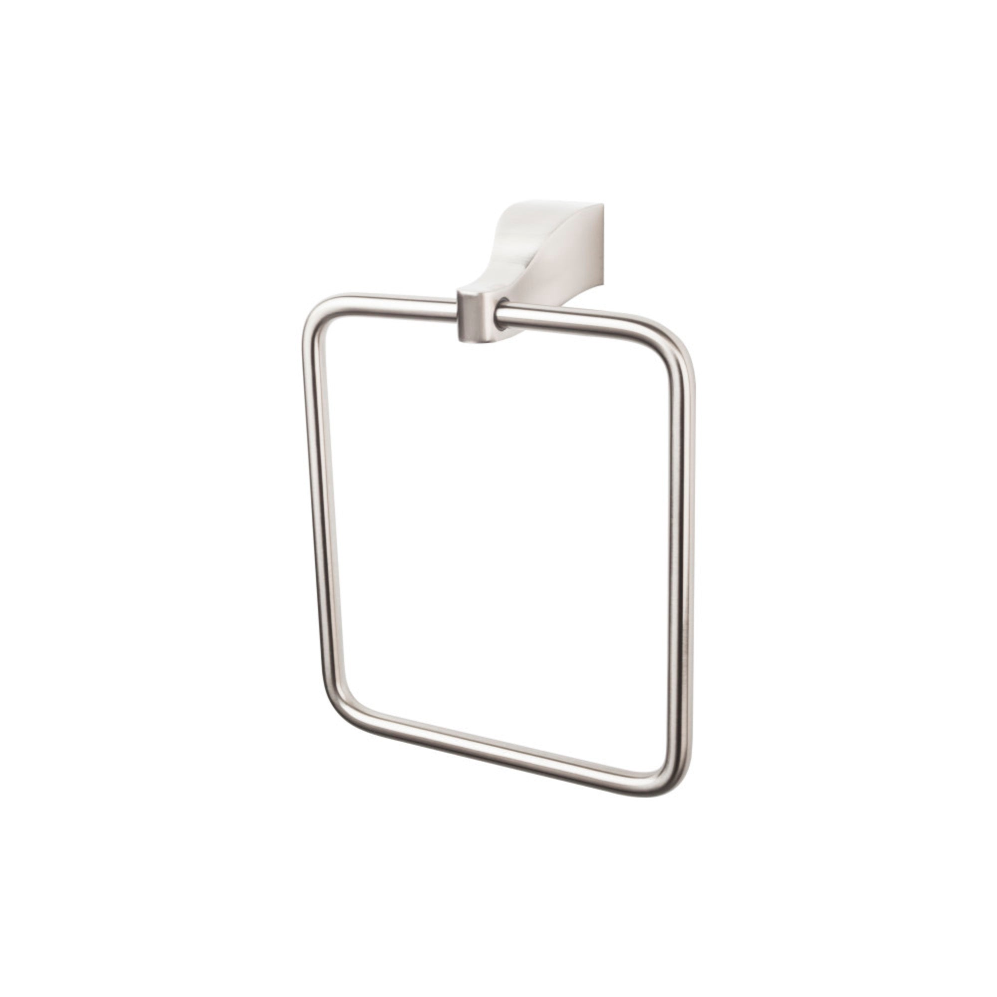 Aqua  Towel Ring - Brushed Satin Nickel