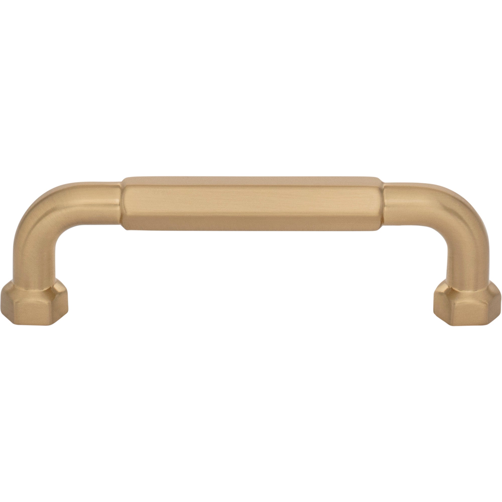 Dustin 3 3/4" Center to Center Bar Pull - Honey Bronze
