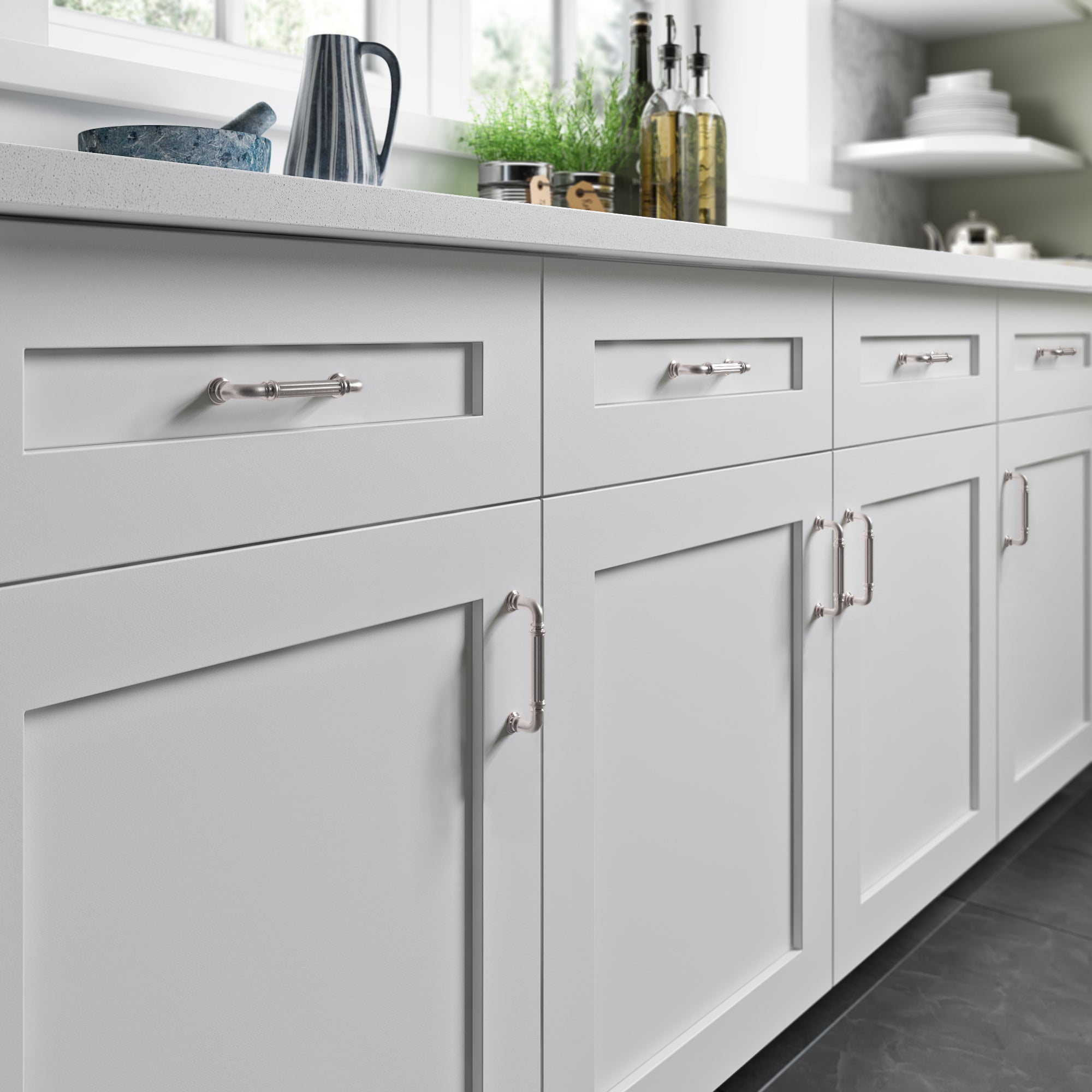 Reeded Bar Pull