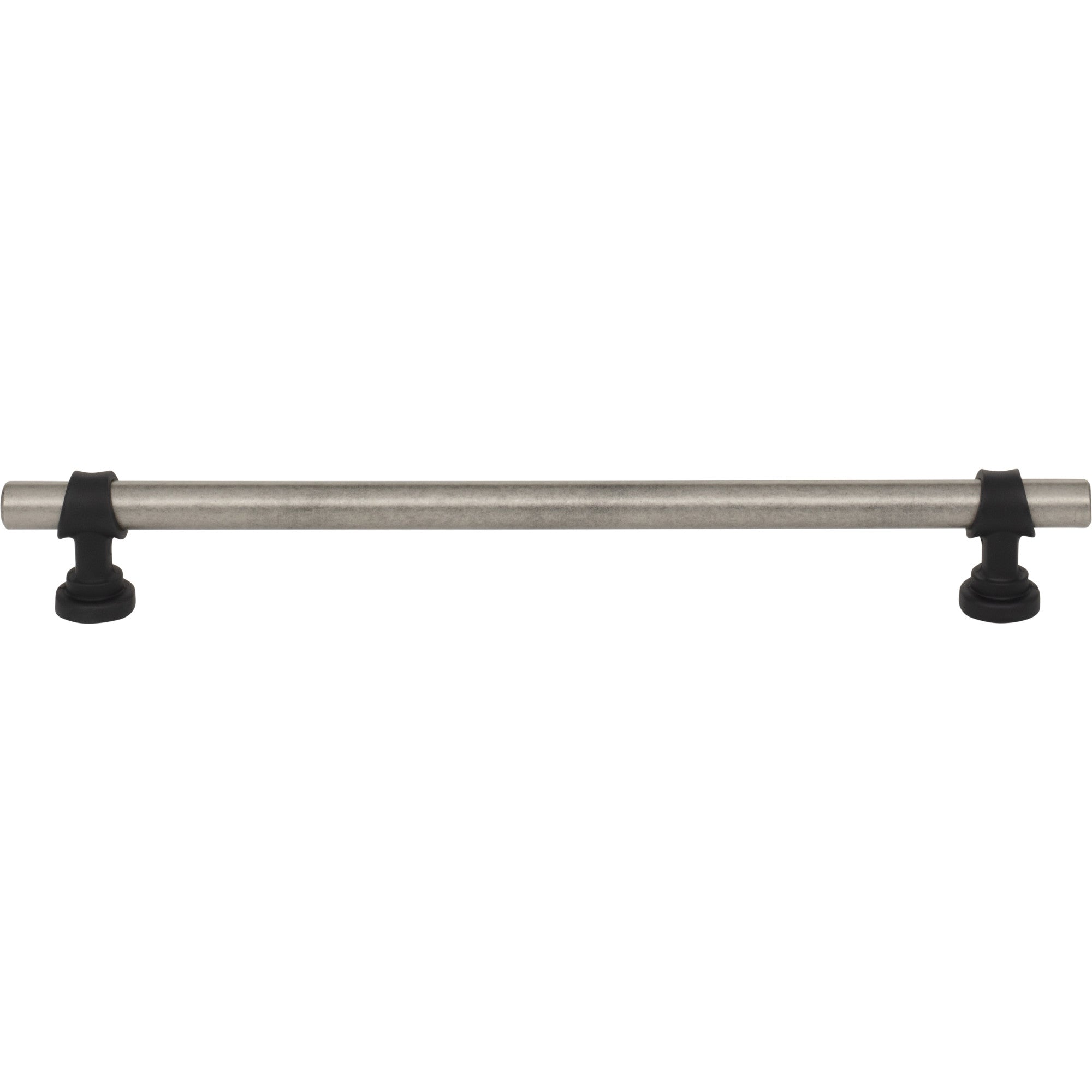 Bit 8 13/16" Center to Center Bar Pull - Pewter Antique and Flat Black