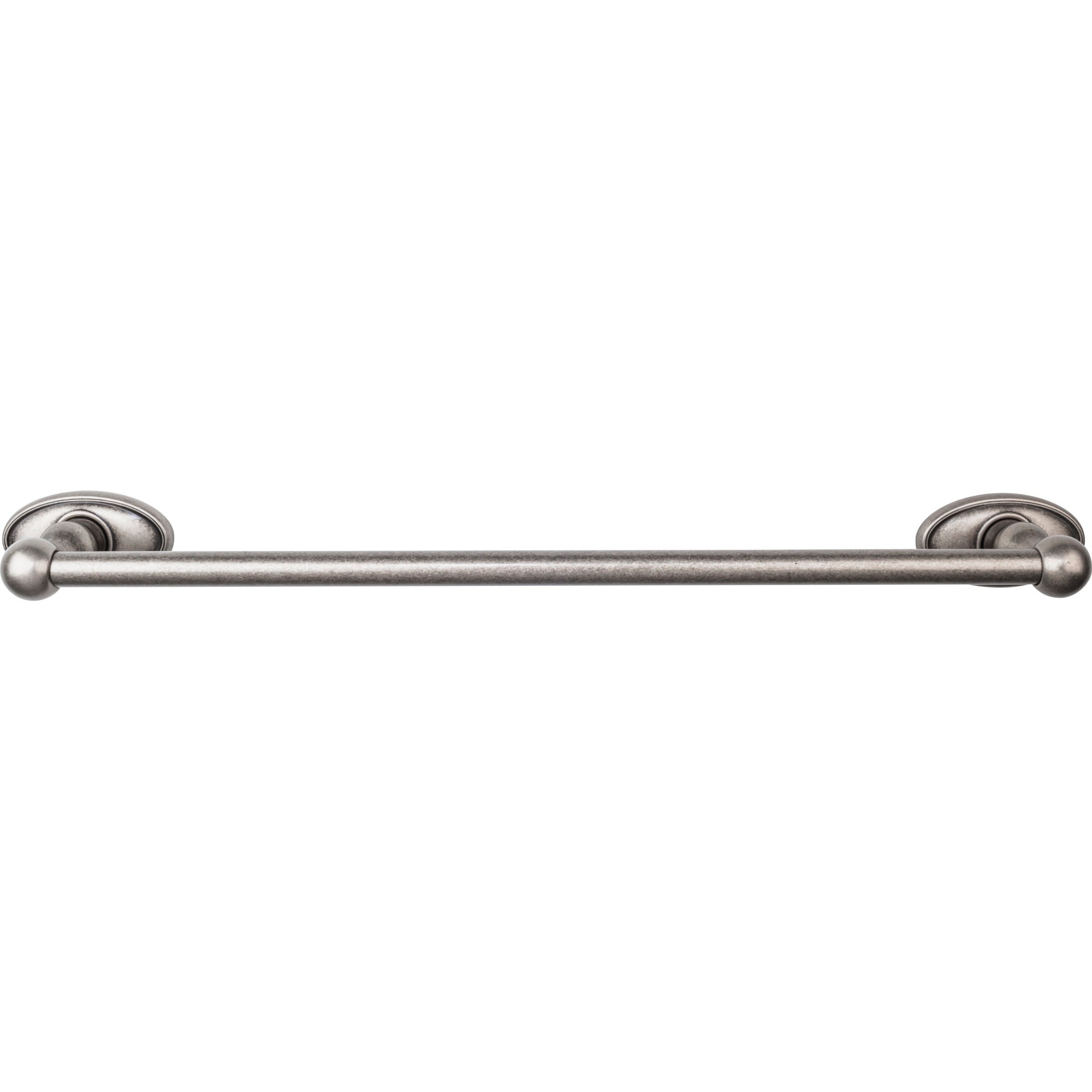 TOP BATH (R) Edwardian Bath Single 20 1/2" Wall Mounted  Towel Bar - Antique Pewter