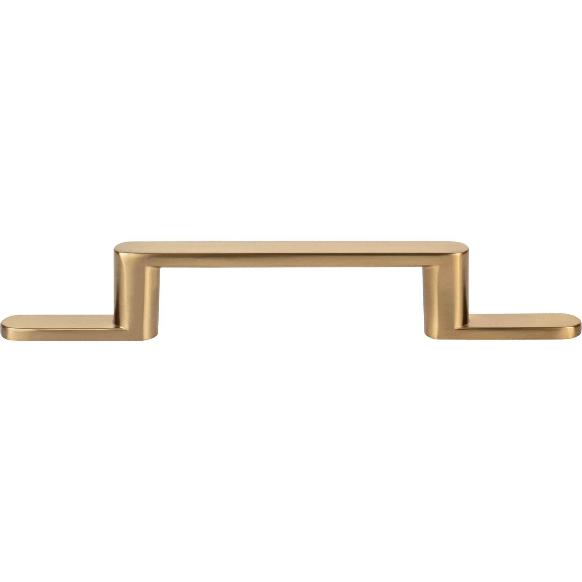 Alaire 3 3/4" Center to Center Bar Pull - Warm Brass