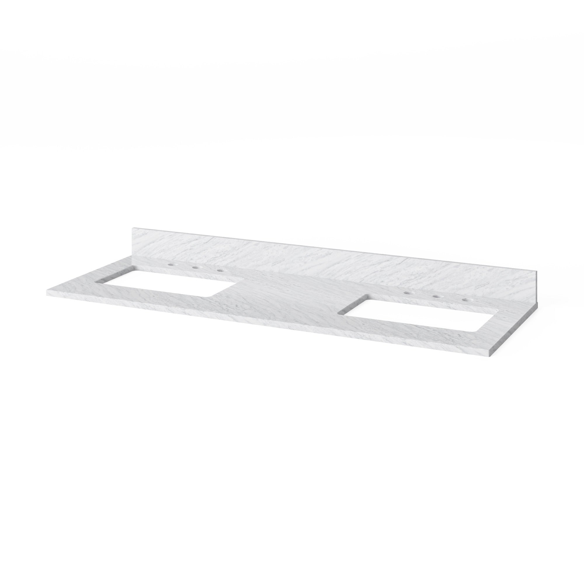 60" Adler Vanity – Double Bowl – Black