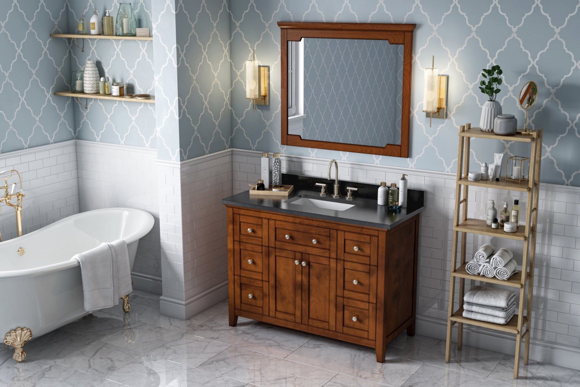 48" Chatham Vanity – Chocolate