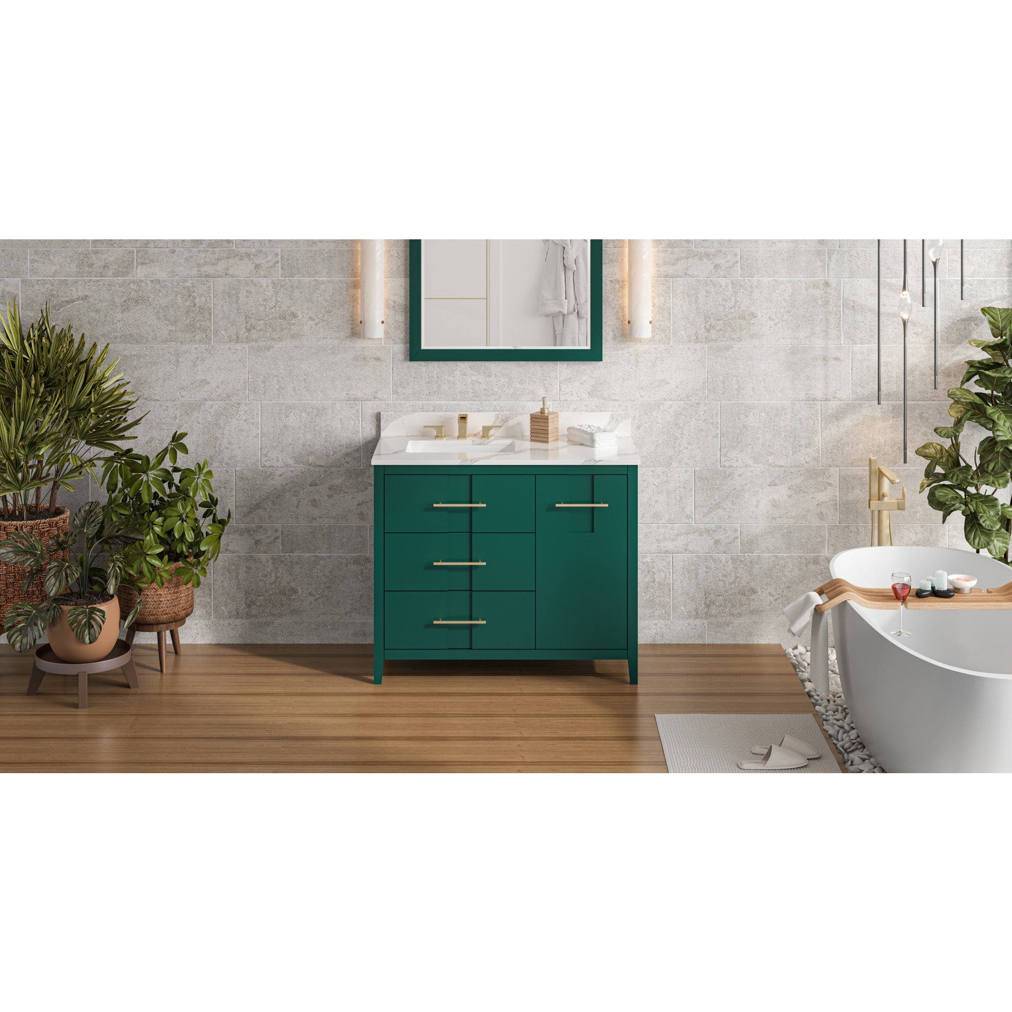 42" Katara Vanity – Left Offset