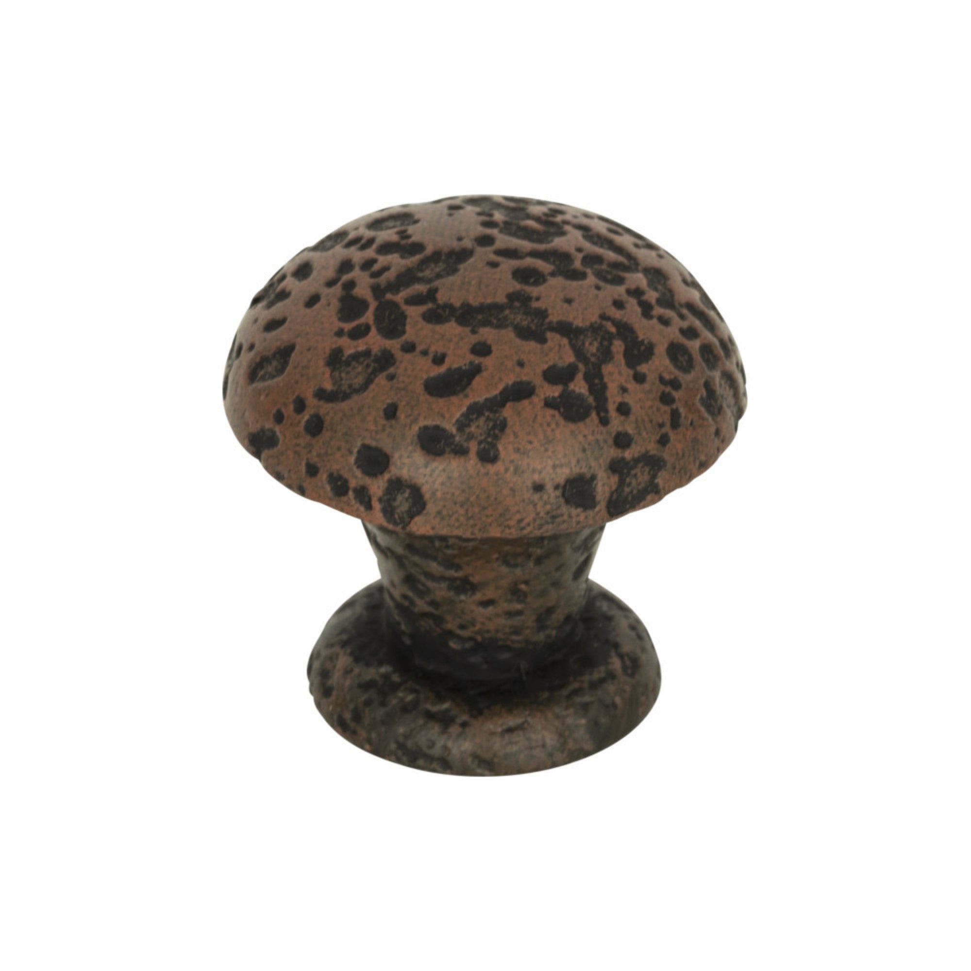 Olde World Round Knob - Rust