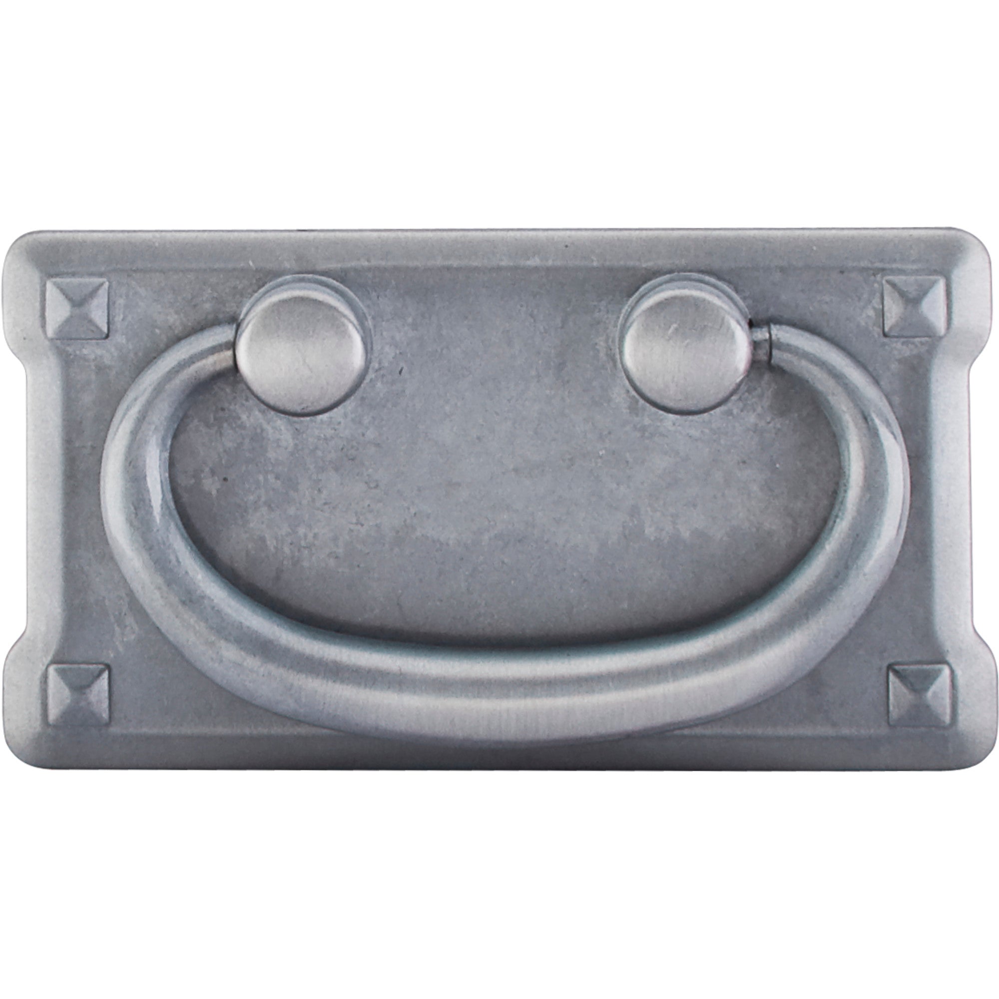 Mission 3" Center to Center Novelty Pull - Pewter Light