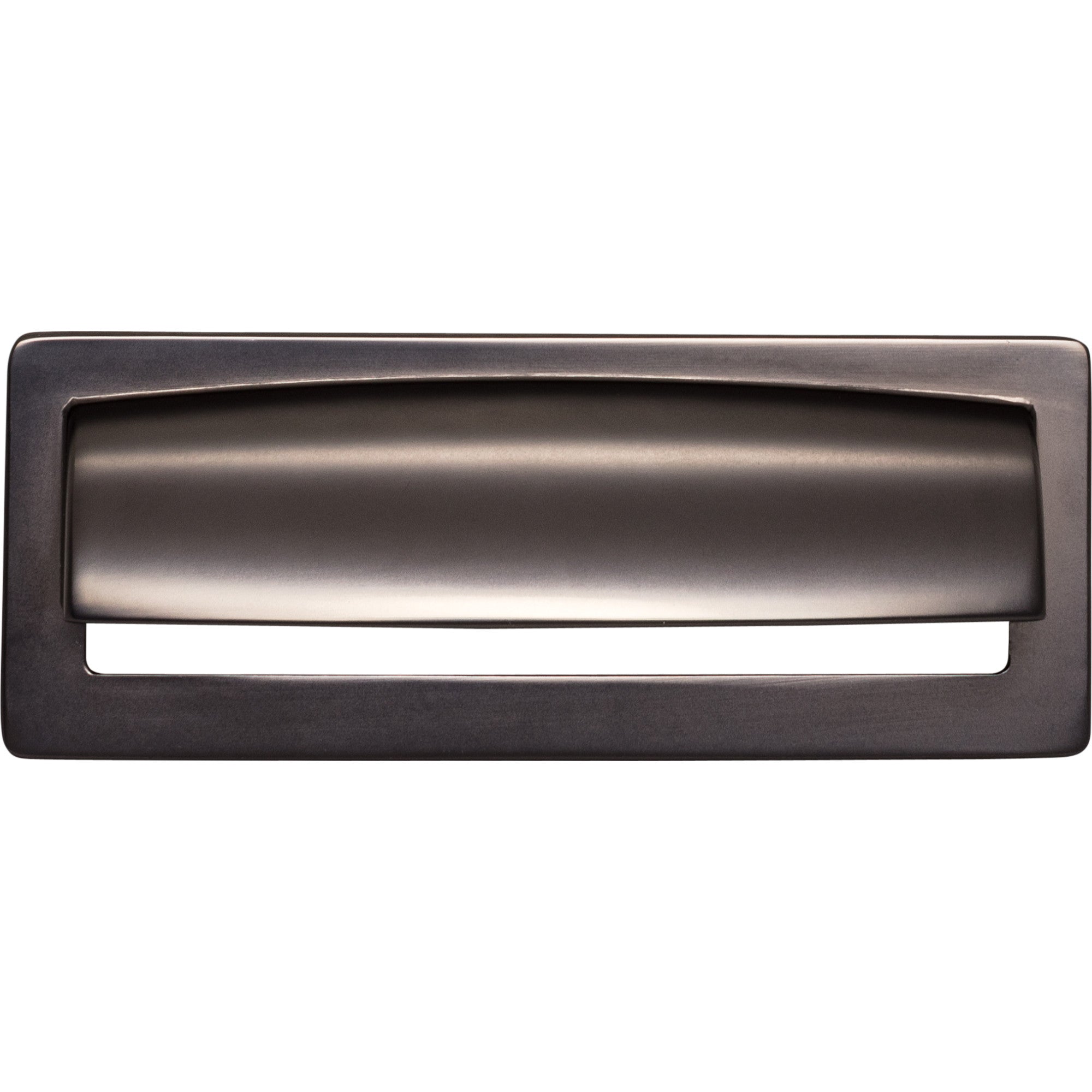 Hollin 3 3/4" Center to Center Cup/Bin Pull - Ash Gray