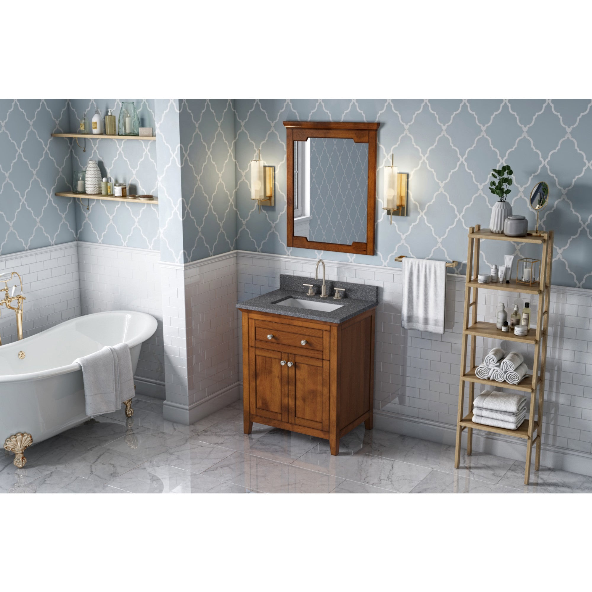 30" Chatham Vanity – Chocolate