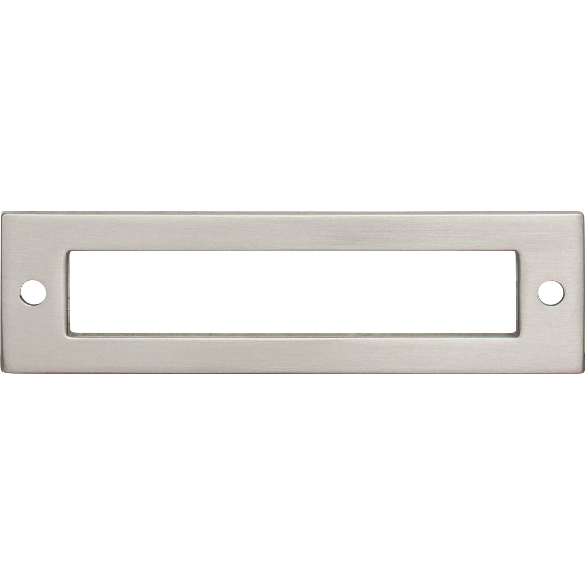 Hollin 3 3/4" Center to Center Pull Backplate - Brushed Satin Nickel