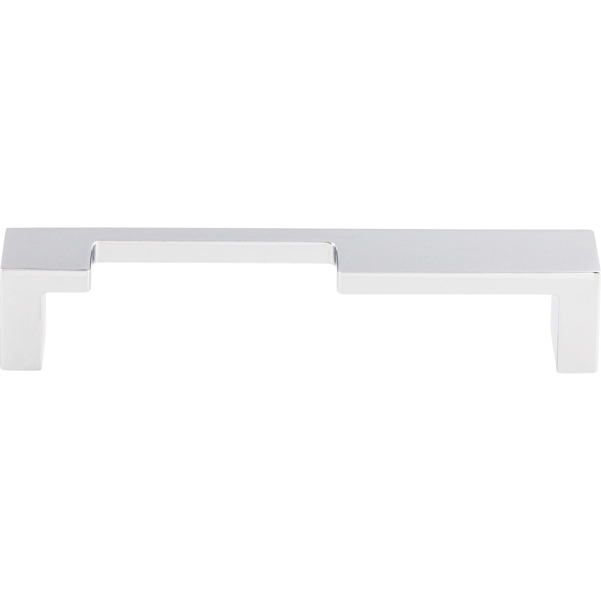 Modern Metro Notch Pull A Bar Pull - Polished Chrome