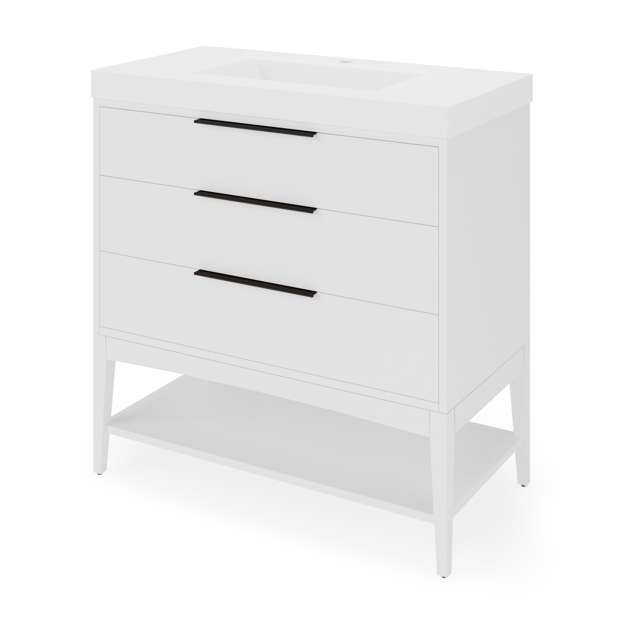 36" Gardner Vanity – White