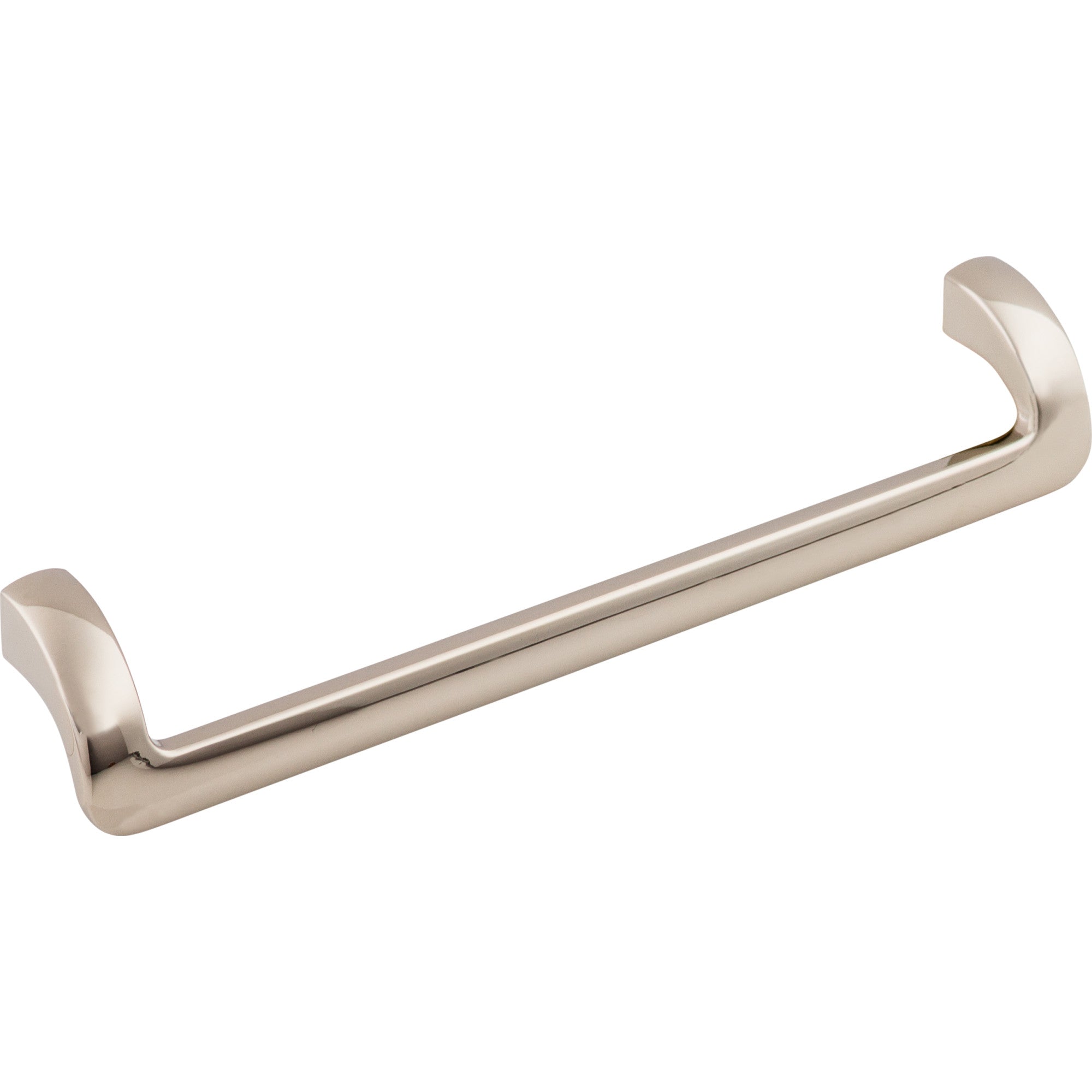 Kentfield 7 9/16" Center to Center Drop Handle - Polished Nickel