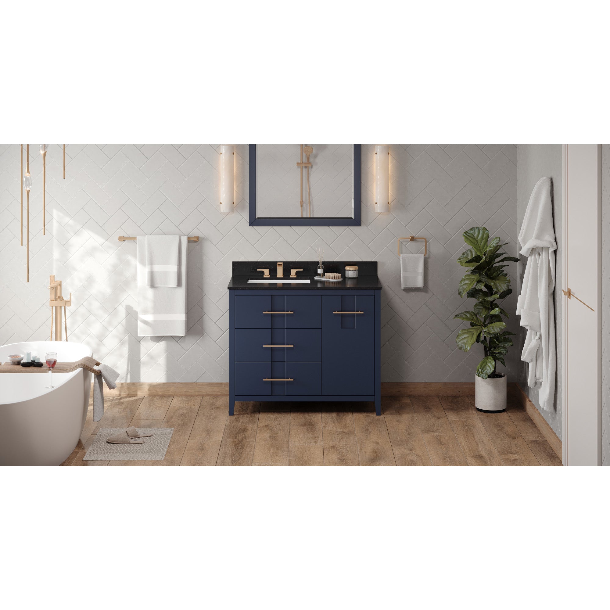 42" Katara Vanity – Left Offset