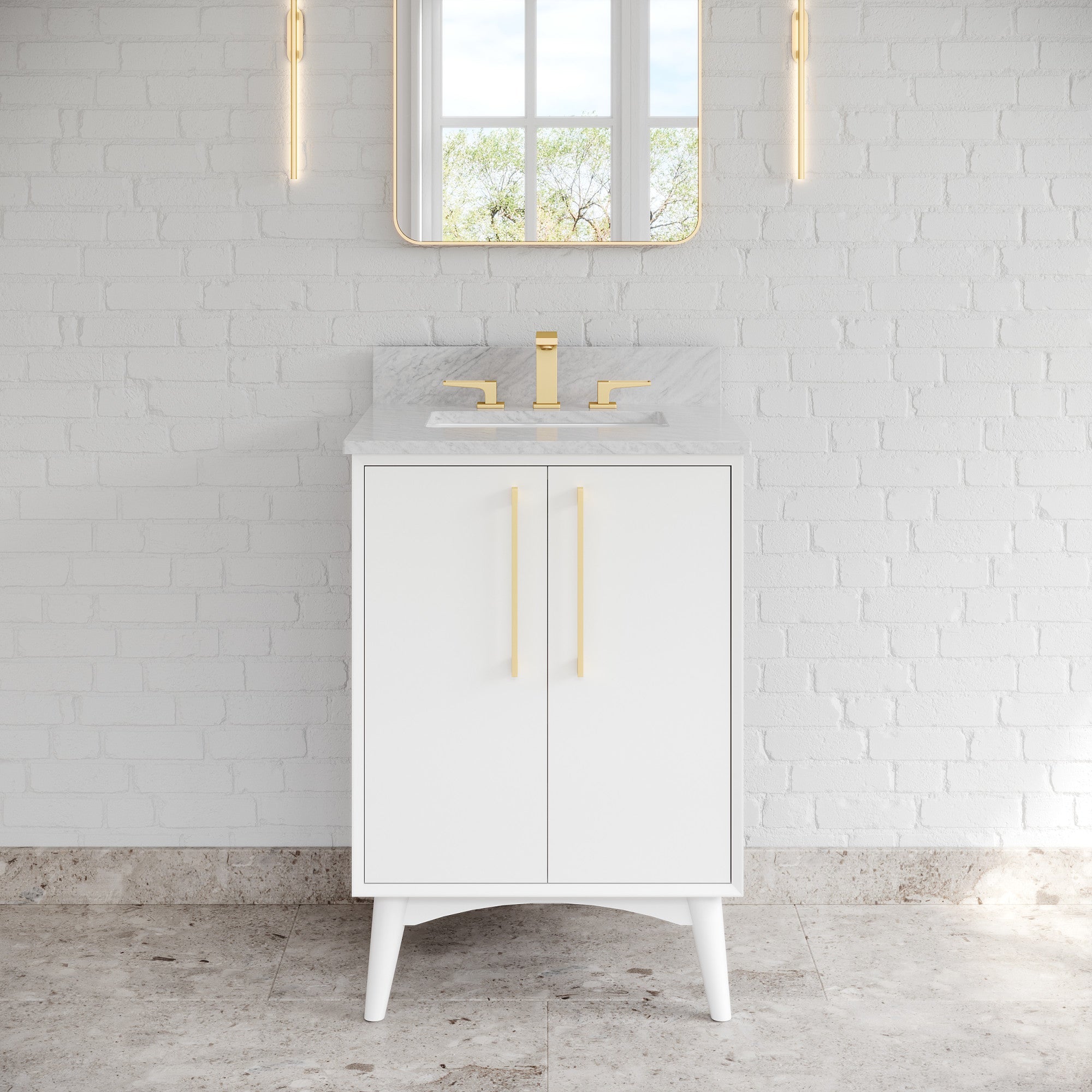 24" Dashwood Vanity – White