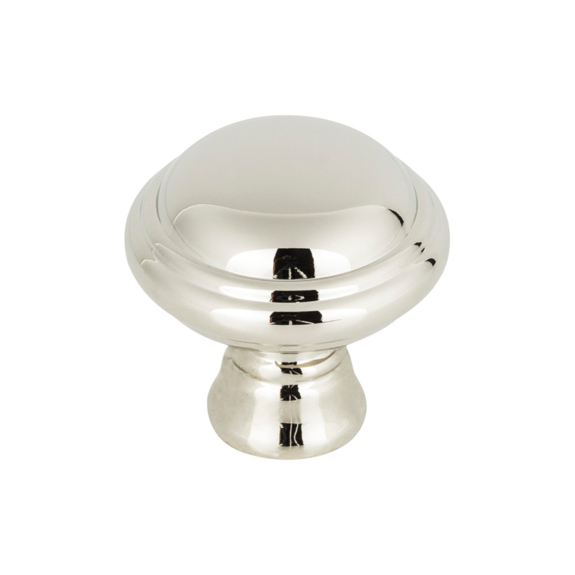 Henderson Mushroom Knob - Polished Nickel