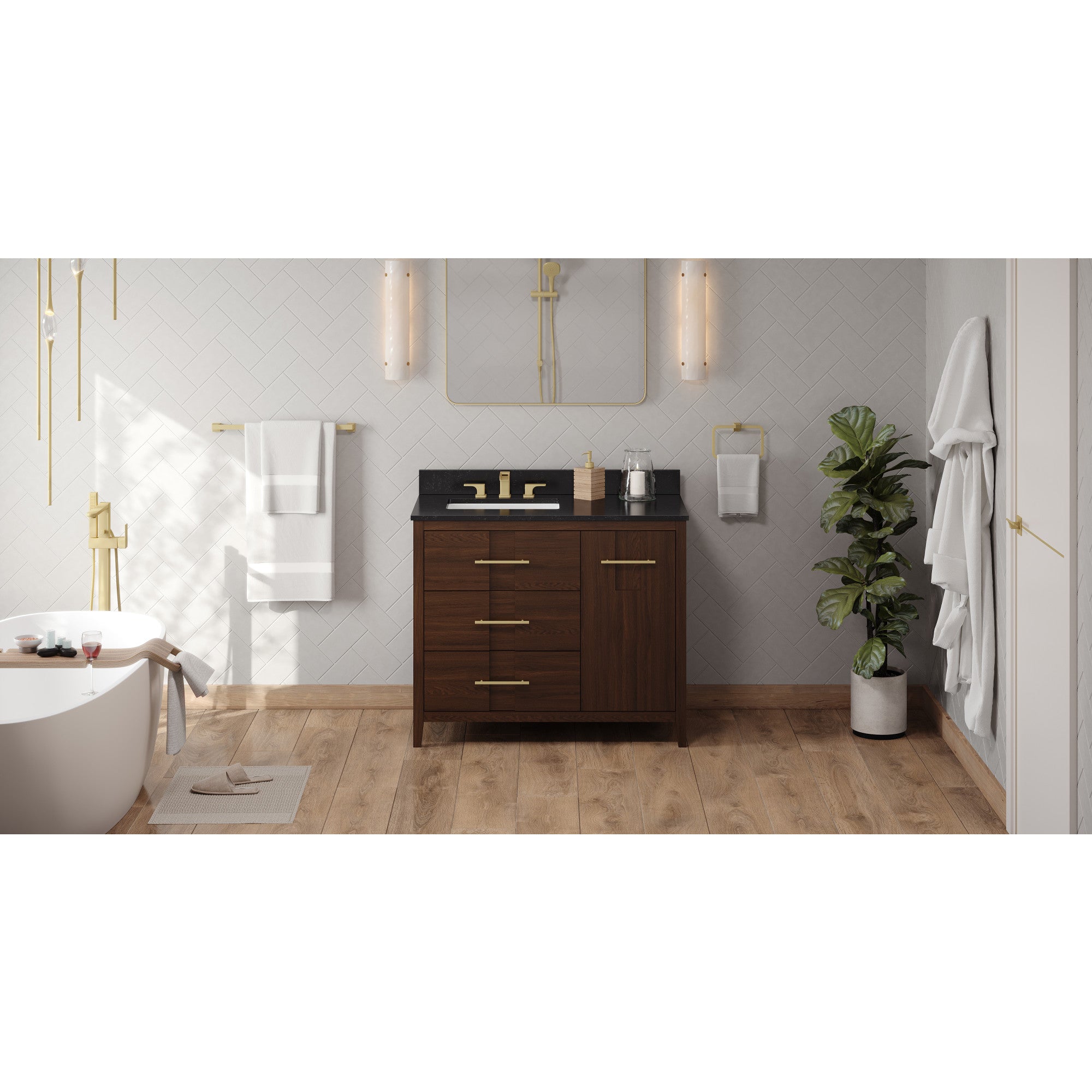 42" Katara Vanity – Left Offset