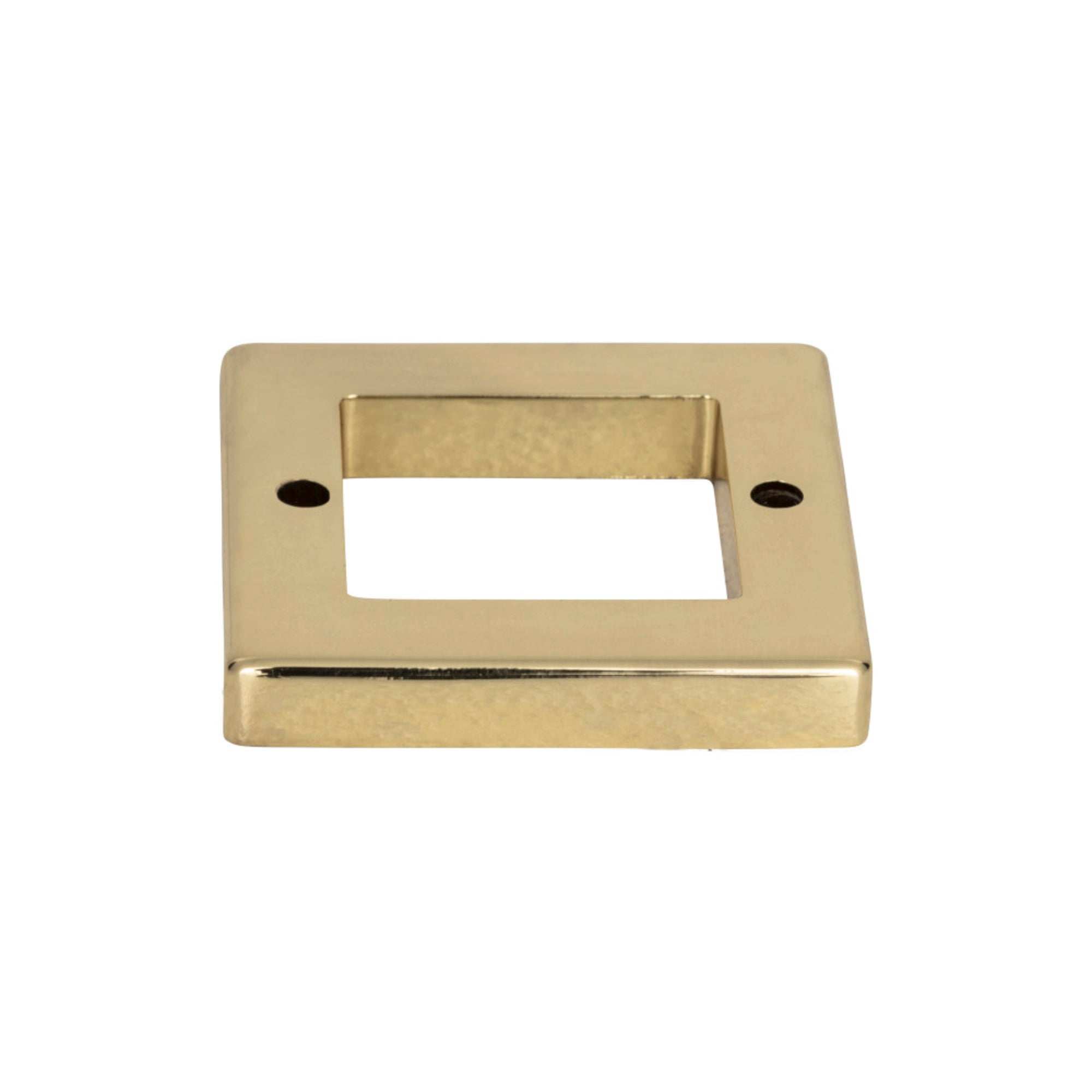 Tableau Square 1 7/16" Center to Center Pull Backplate - French Gold
