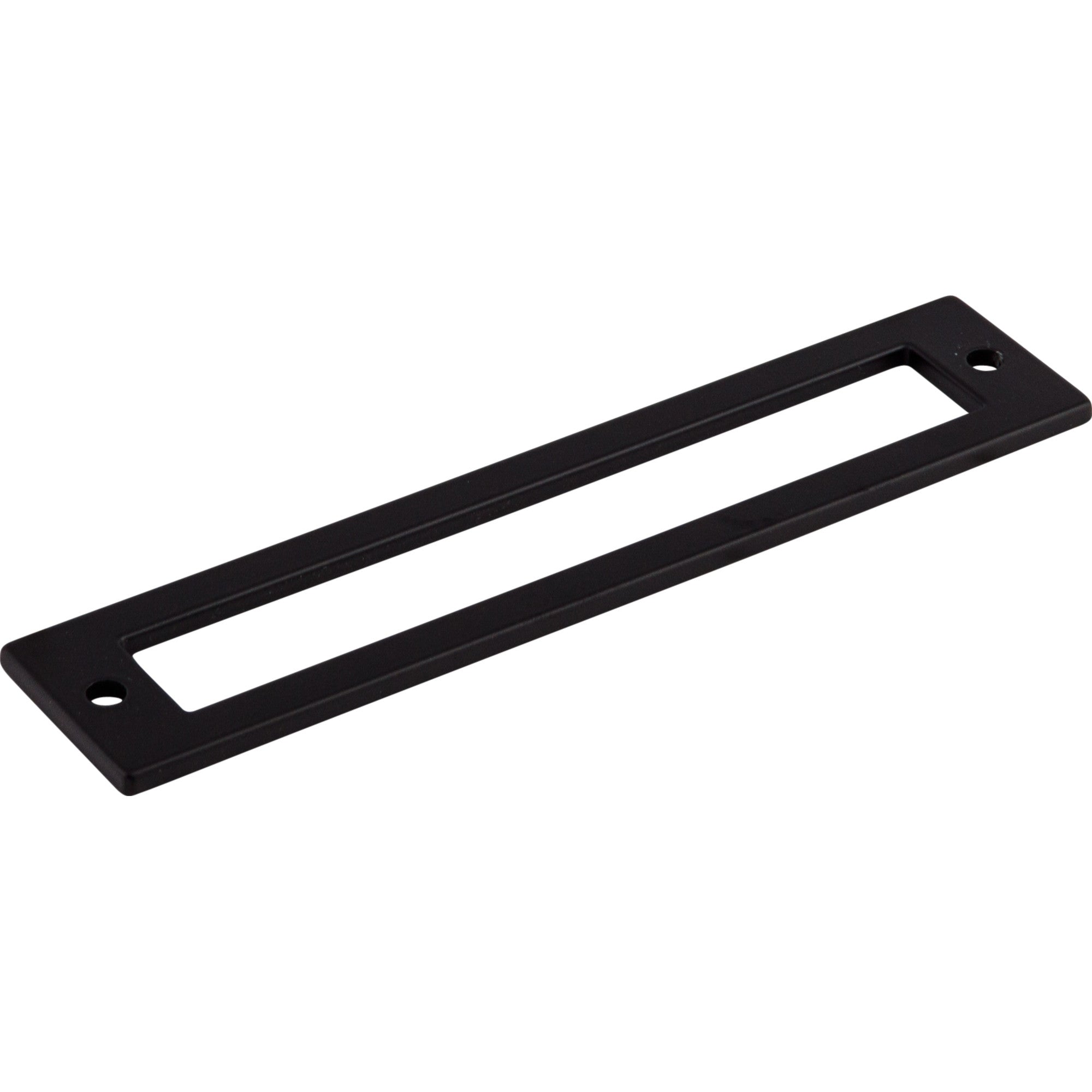 Hollin 5 1/16" Center to Center Pull Backplate - Flat Black