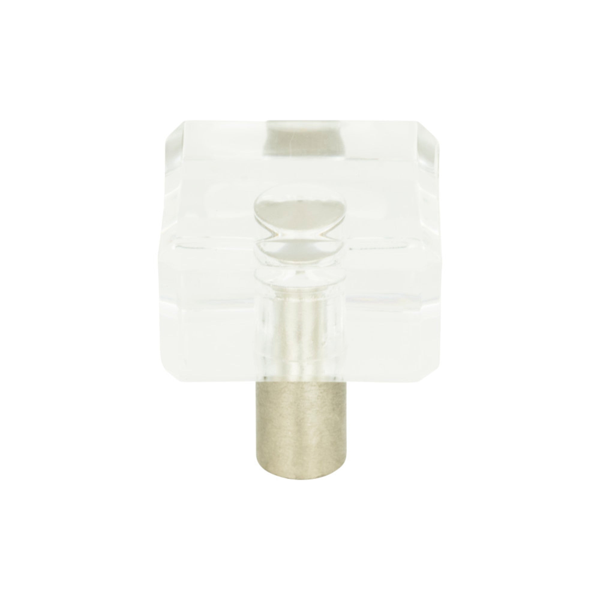 Optimism Square Knob - Brushed Nickel
