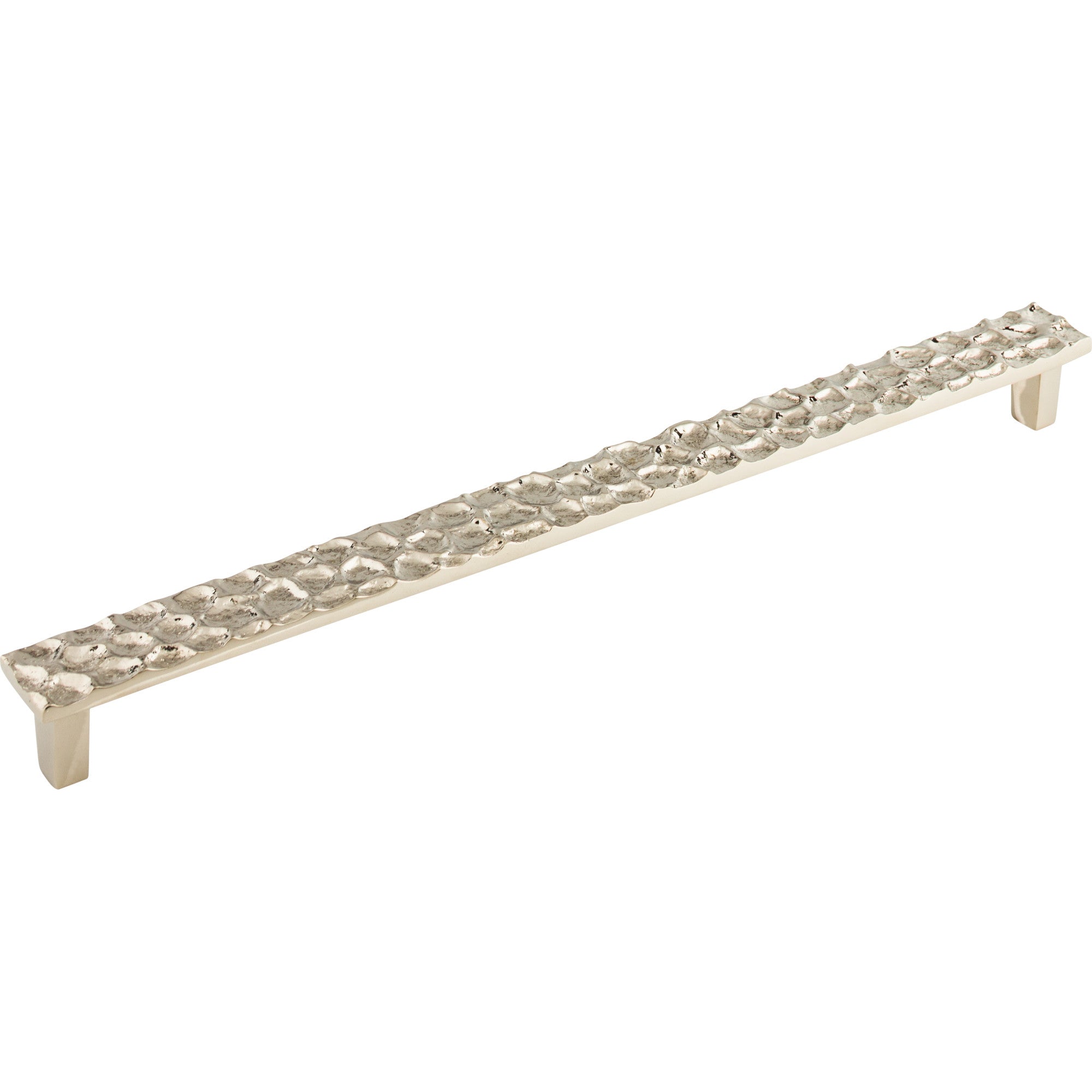 Cobblestone 12 9/16" Center to Center Bar Pull - Polished Nickel