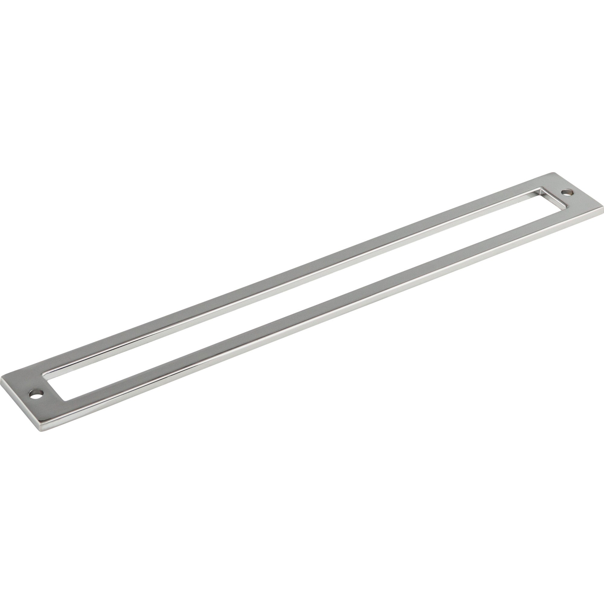 Hollin 8 13/16" Center to Center Pull Backplate - Polished Chrome