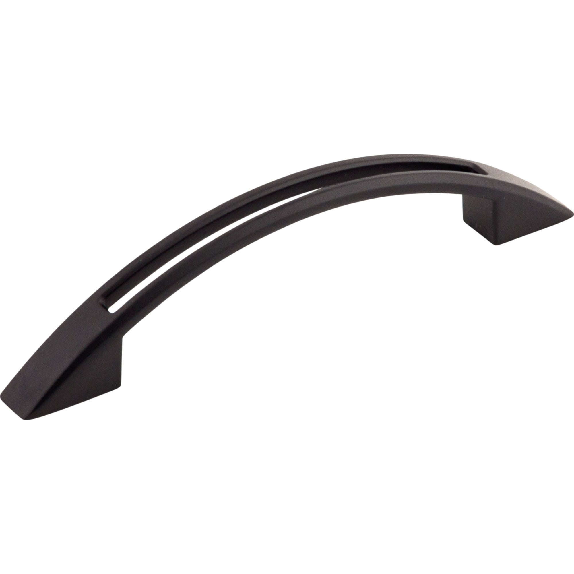 Tango Cut Out 3 3/4" Center to Center Bar Pull - Flat Black