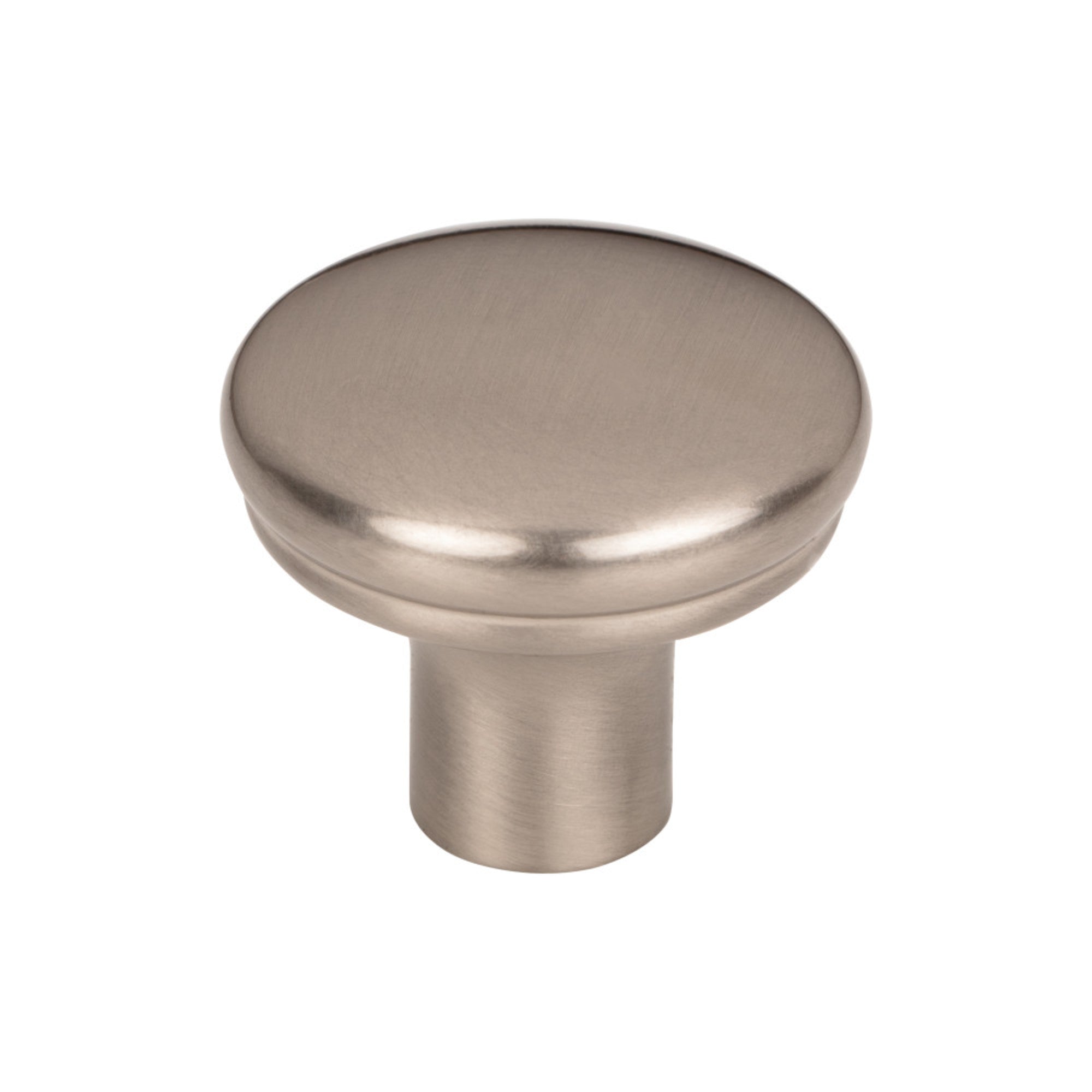 Julian Mushroom Knob - Brushed Satin Nickel
