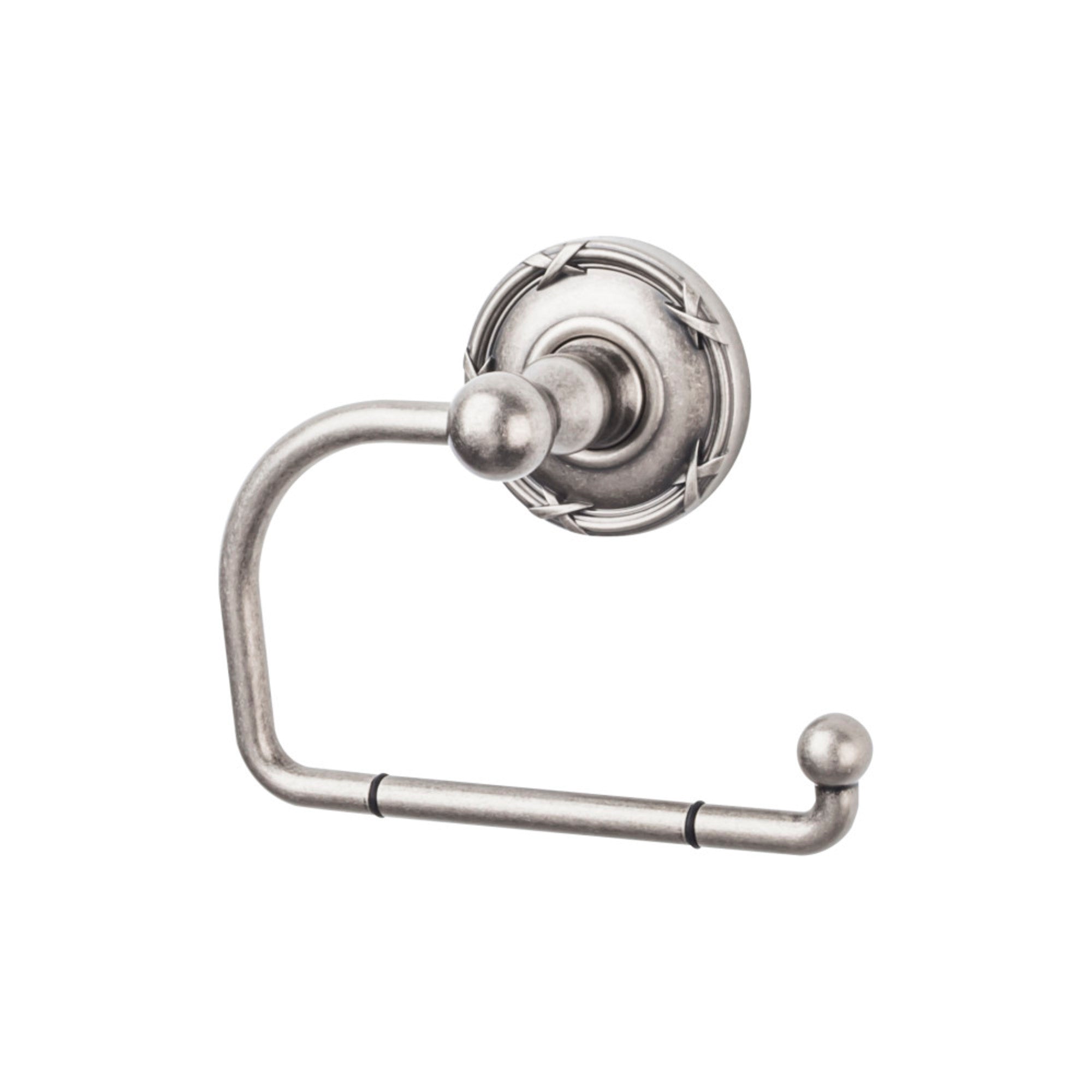 TOP BATH (R) Edwardian Bath  Wall Mounted Toilet Paper Holder - Antique Pewter