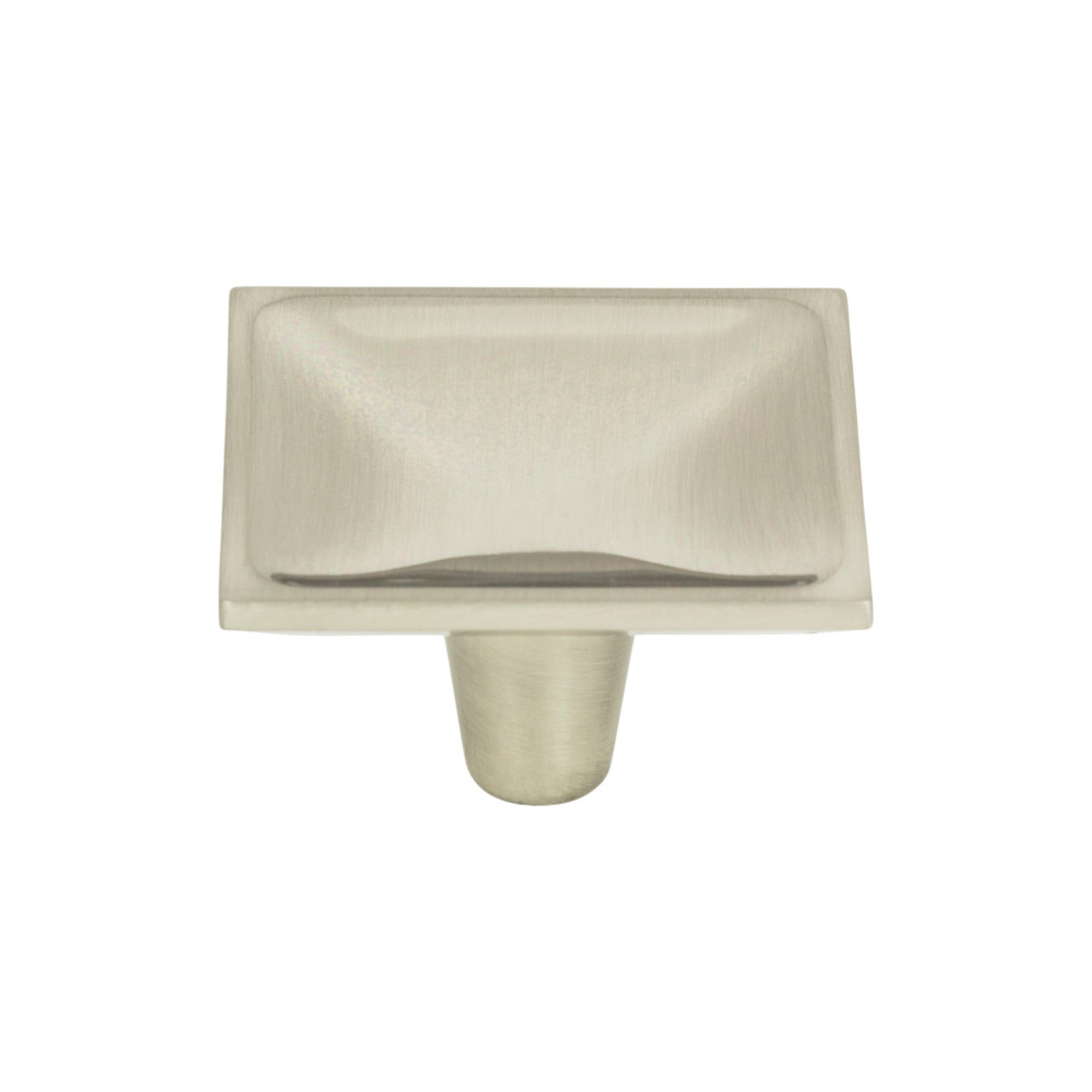 Dap Square Knob - Brushed Nickel