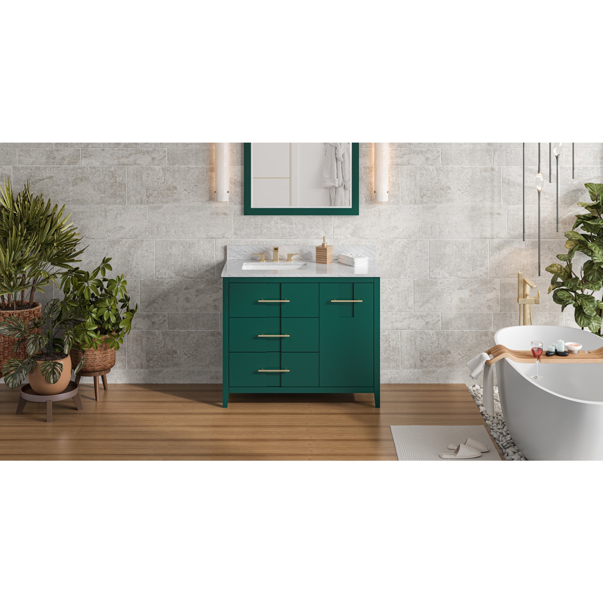 42" Katara Vanity – Left Offset