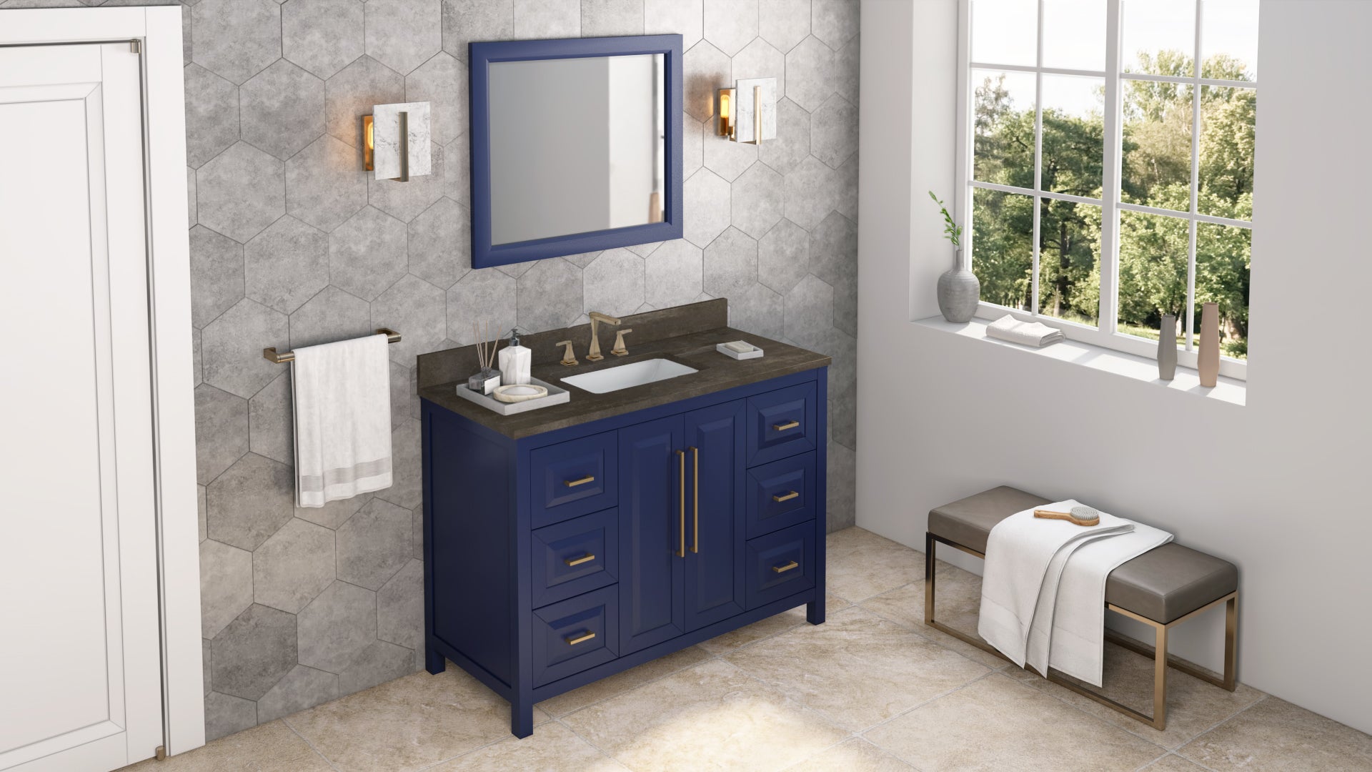 48" Hale Blue Cade Vanity