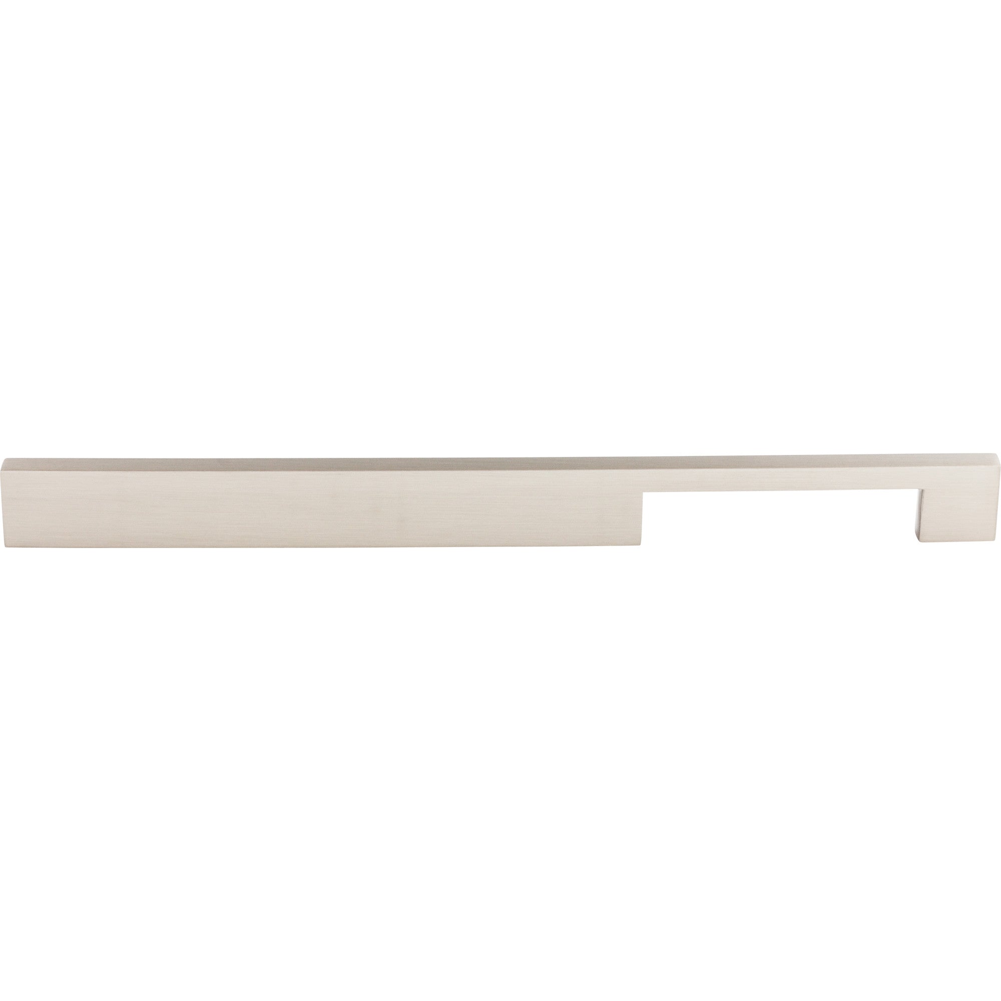 Linear 12" Center to Center Bar Pull - Brushed Satin Nickel