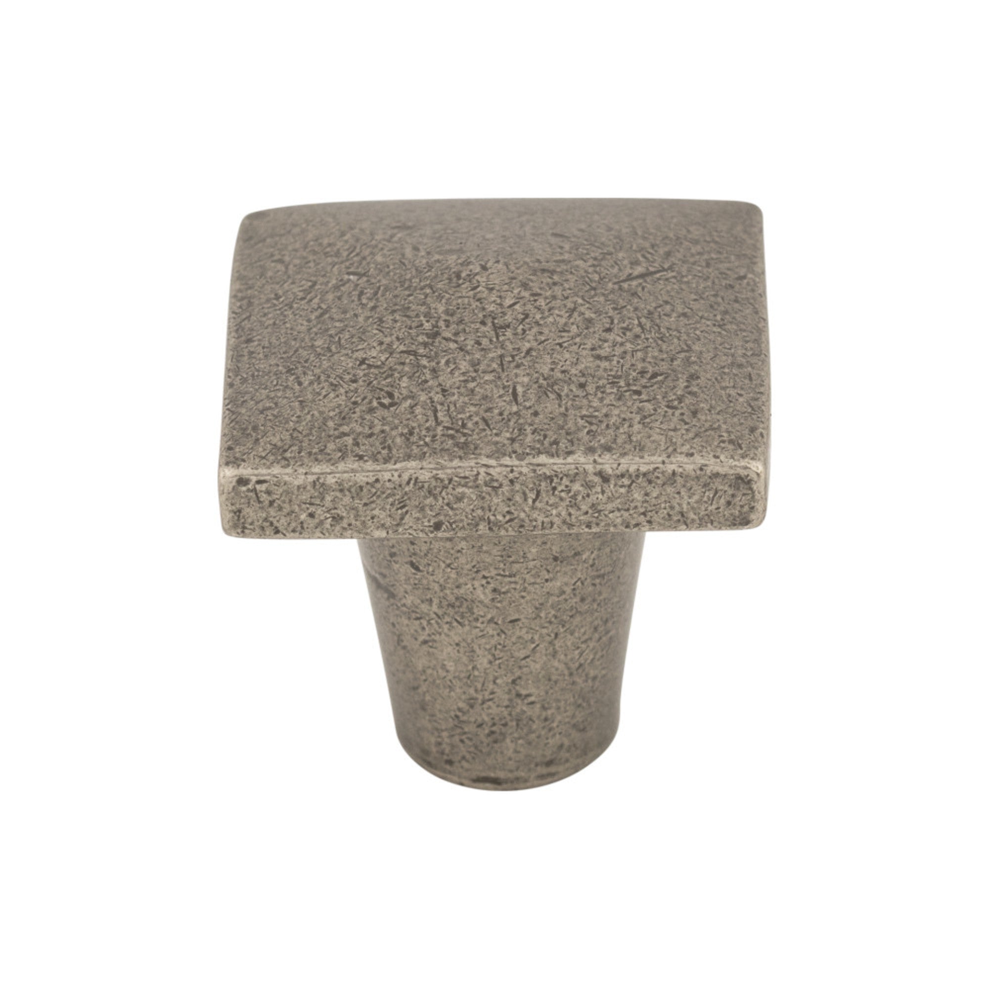Aspen 1 1/4" Length Square Knob - Silicon Bronze Light