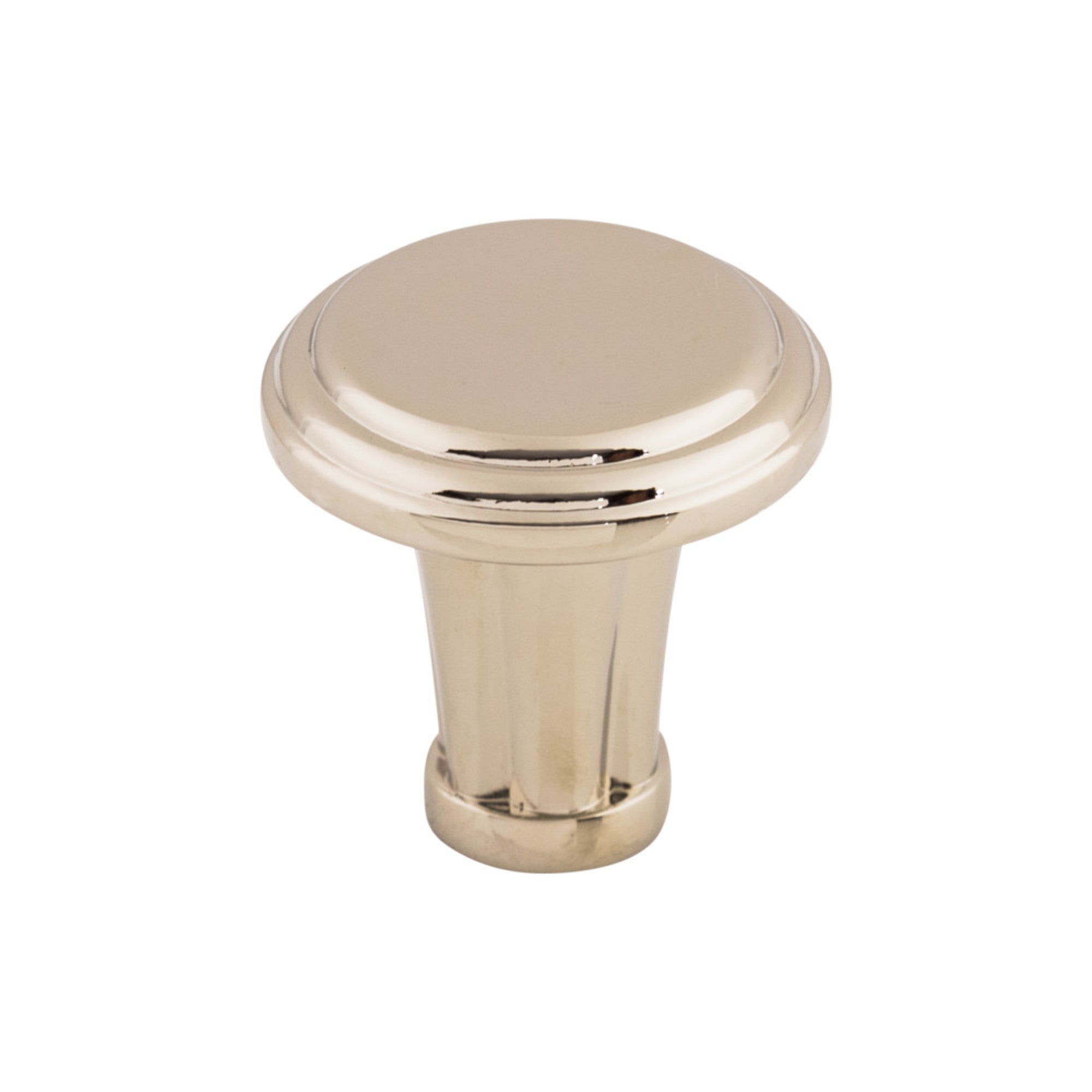 Luxor 1 1/4" Diameter Round Knob - Polished Nickel