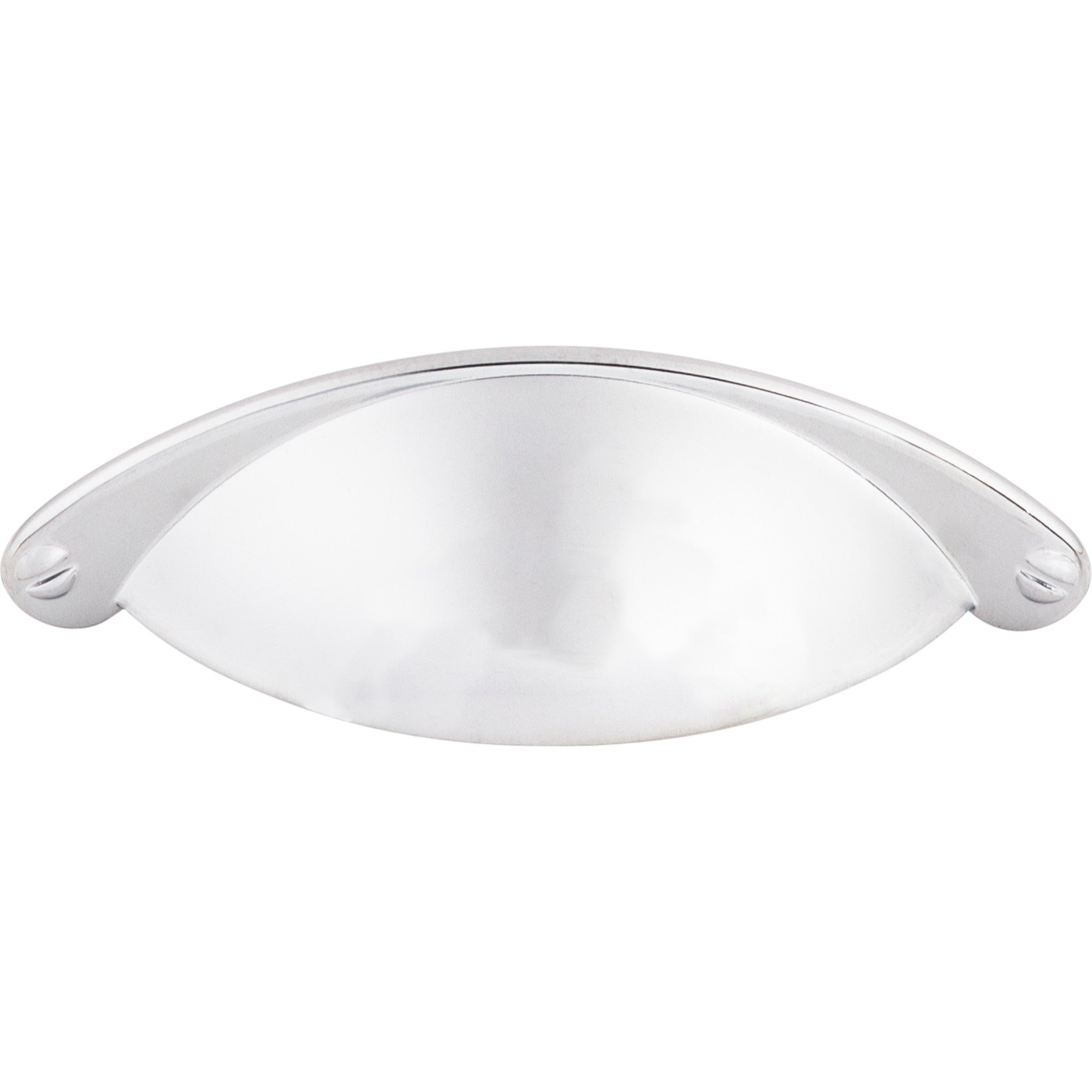 Arendal 2 1/2" Center to Center Cup/Bin Pull - Polished Chrome