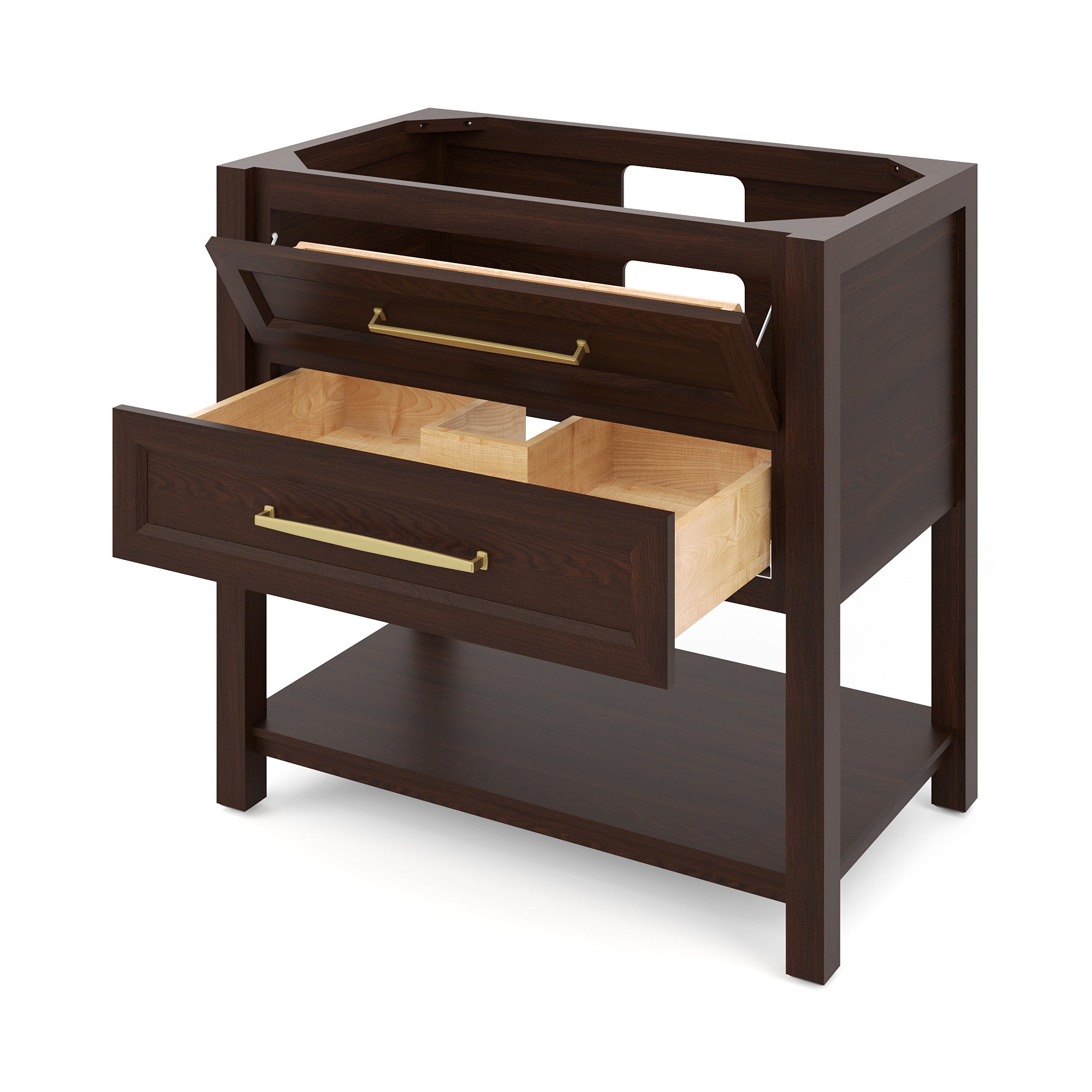 36" Kipling Vanity – Natural Oak
