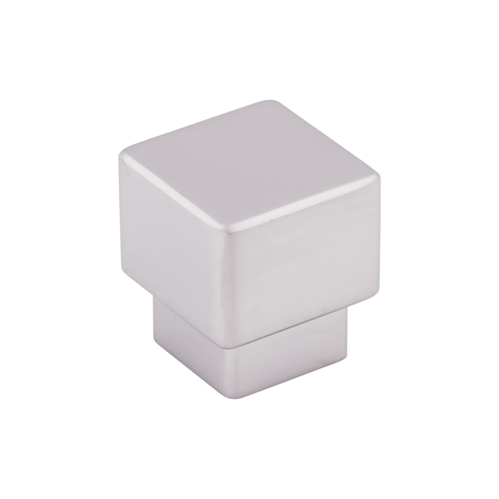 Tapered 1" Length Square Knob - Aluminum