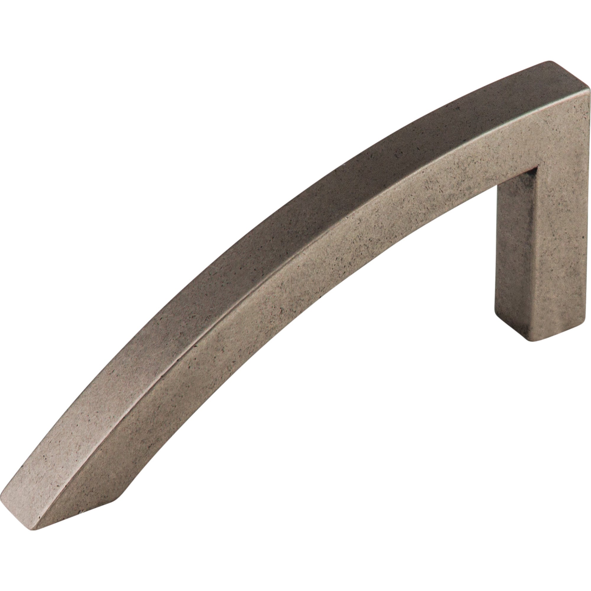 Sloped 3 7/8" Center to Center Bar Pull - Pewter Antique